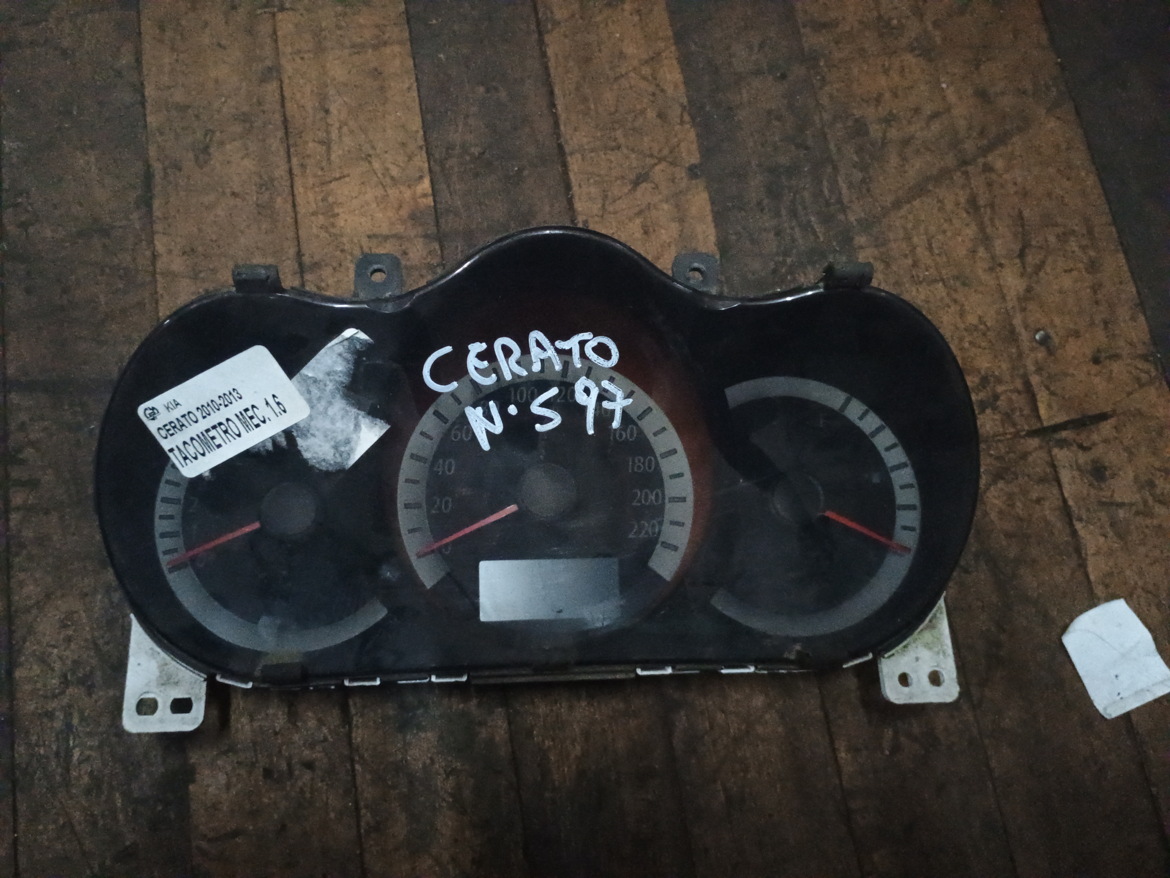 Tacometro (sinoptico) kia cerato 2010 2011 2012 2013