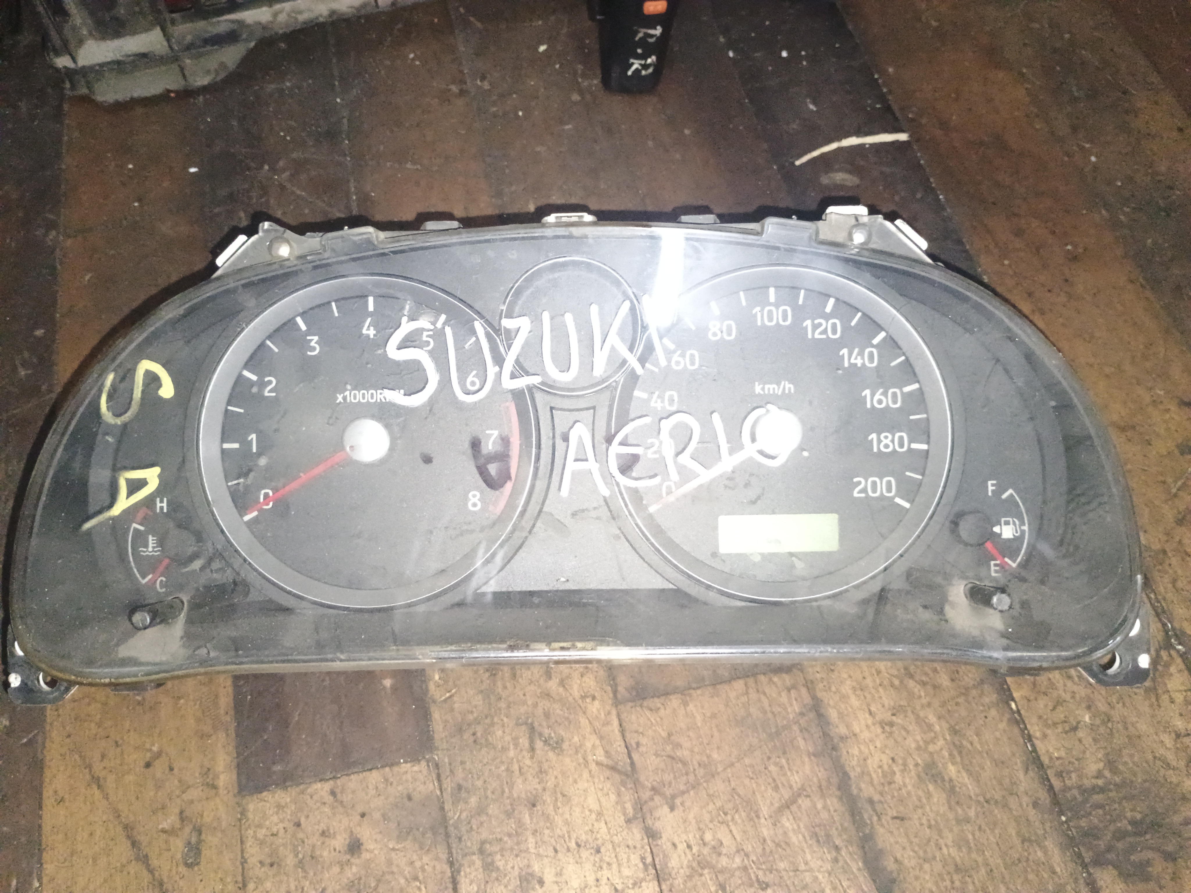 Tacometro (sinoptico) suzuki aerio 2004 2005 2006 2007