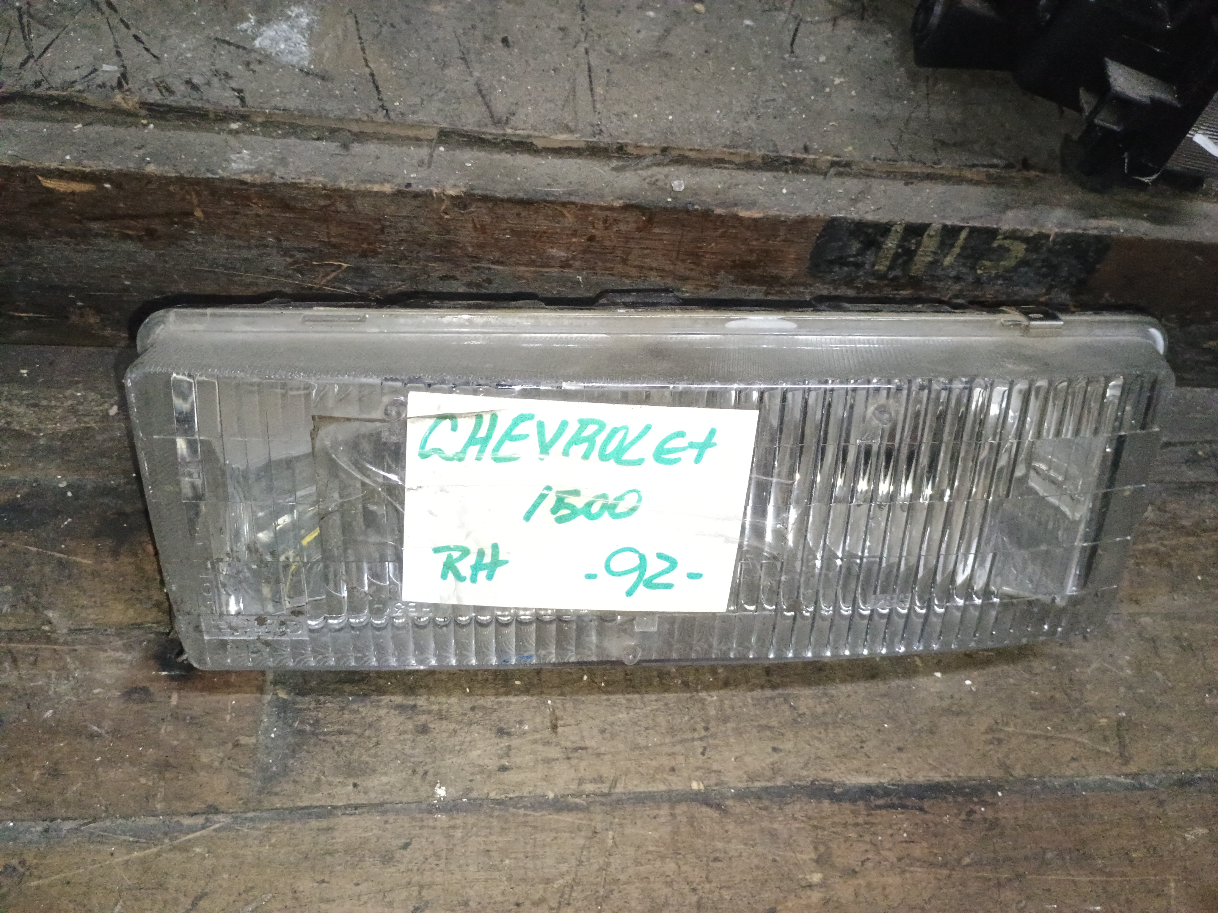 Optico derecho chevrolet s10 1997 1998 1999 2000 2001