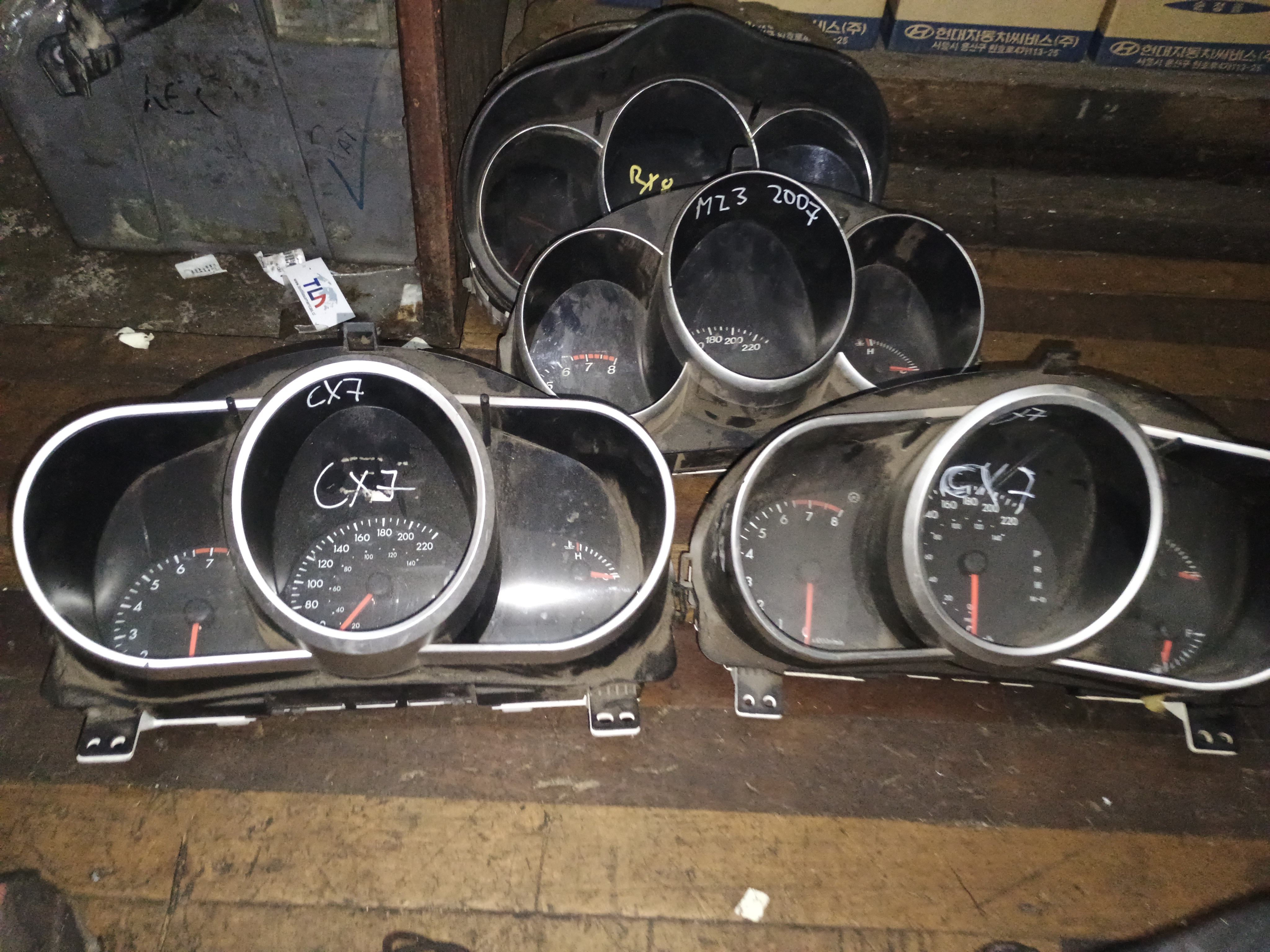 Tacometro (sinoptico) mazda cx7 2007 2008 2009 2010 2011 2012 2013 2014