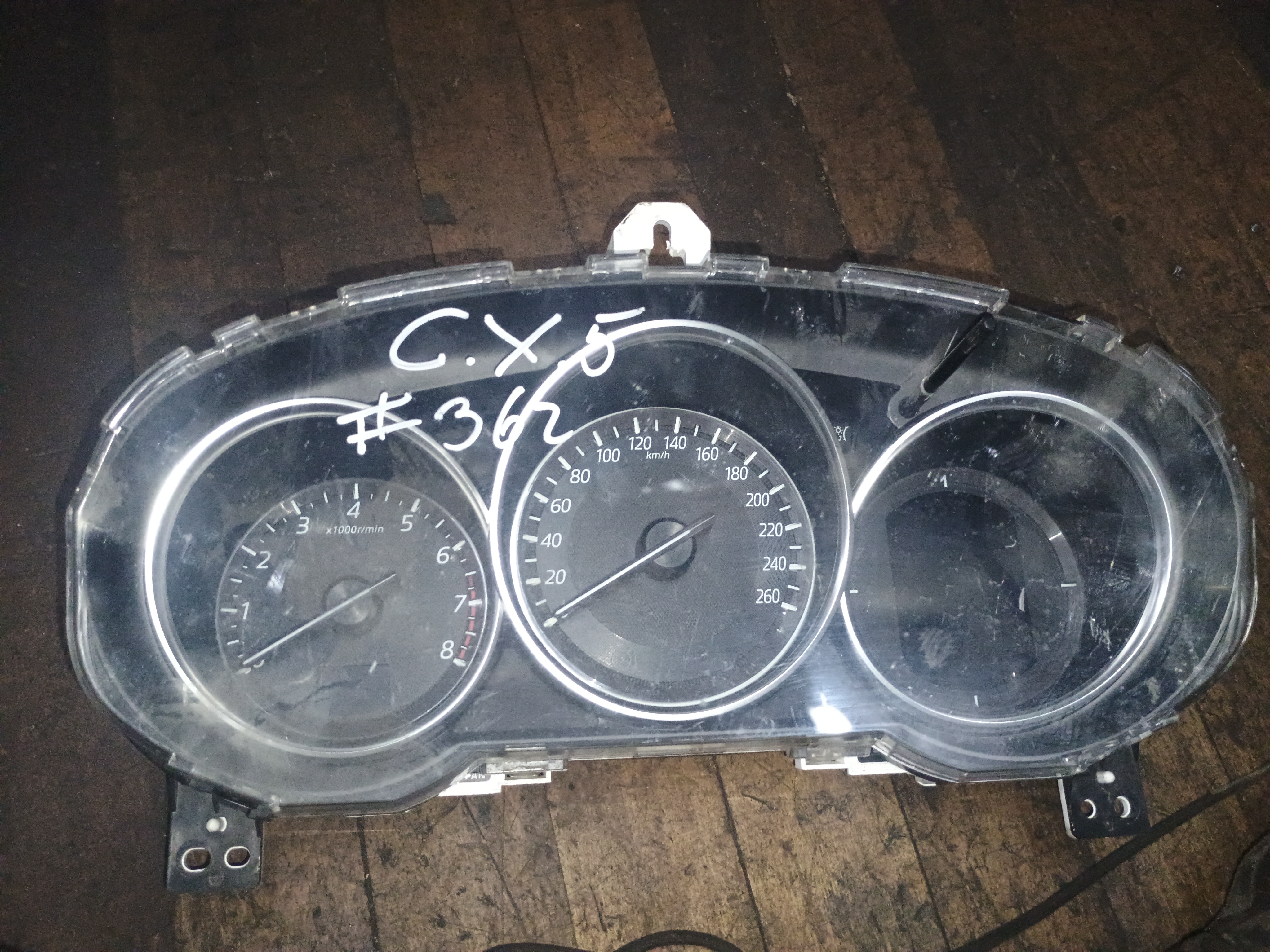 Tacometro (sinoptico) mazda cx5 2015 2016 2017 2018
