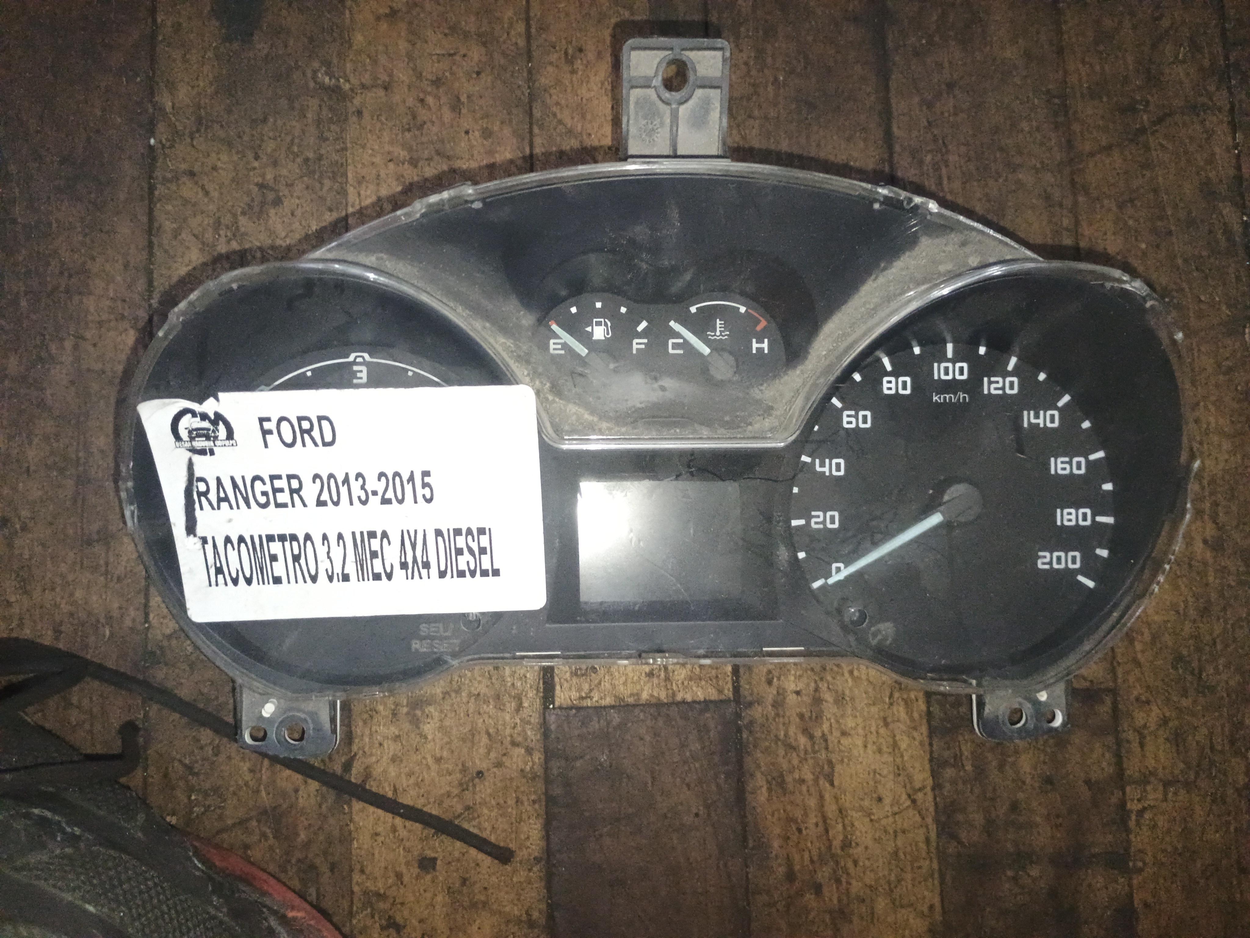 Tacometro (sinoptico) ford ranger 2013 2014 2015