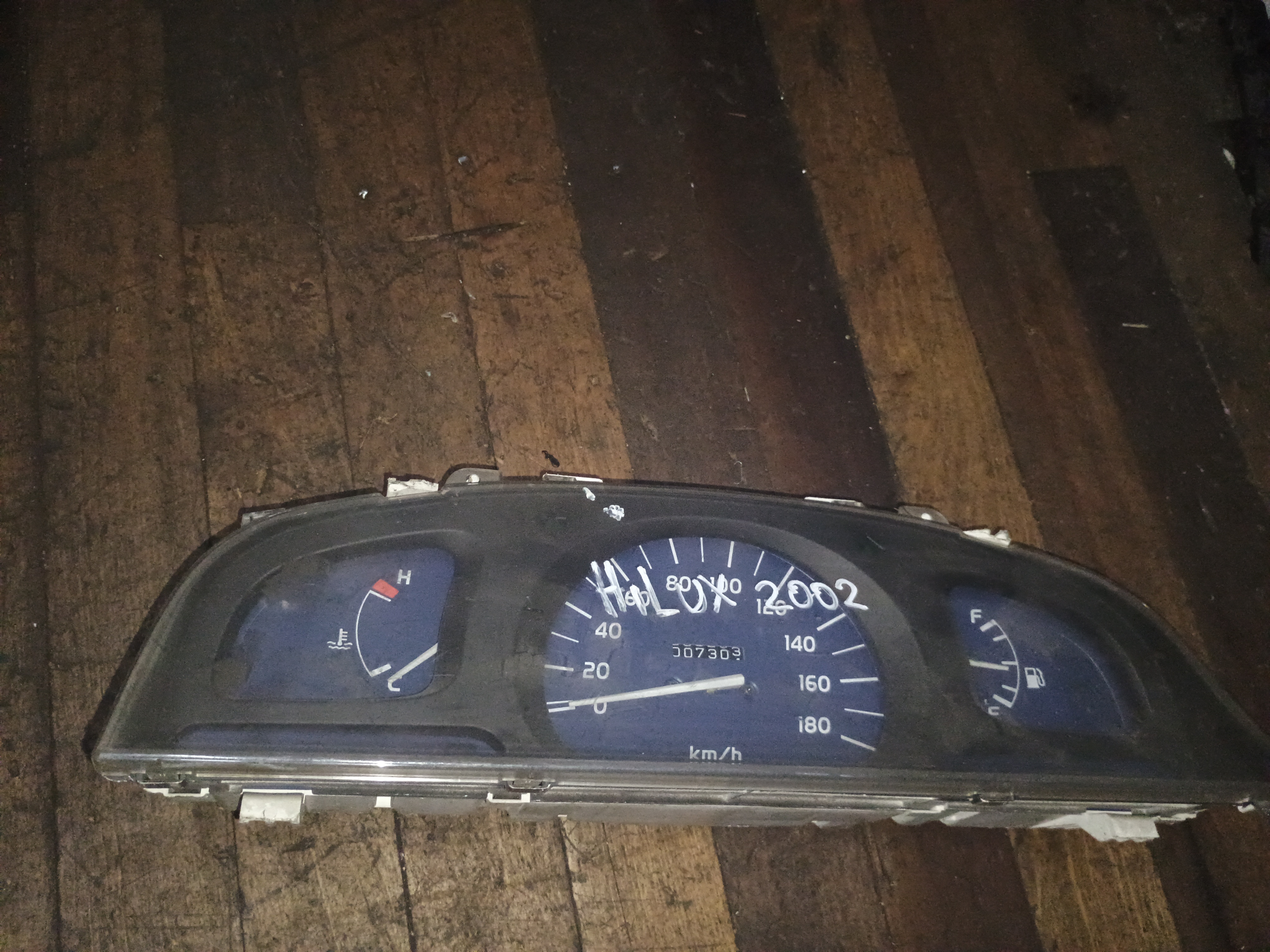Tacometro (sinoptico) toyota hilux 1995 1996 1997 1998 1999
