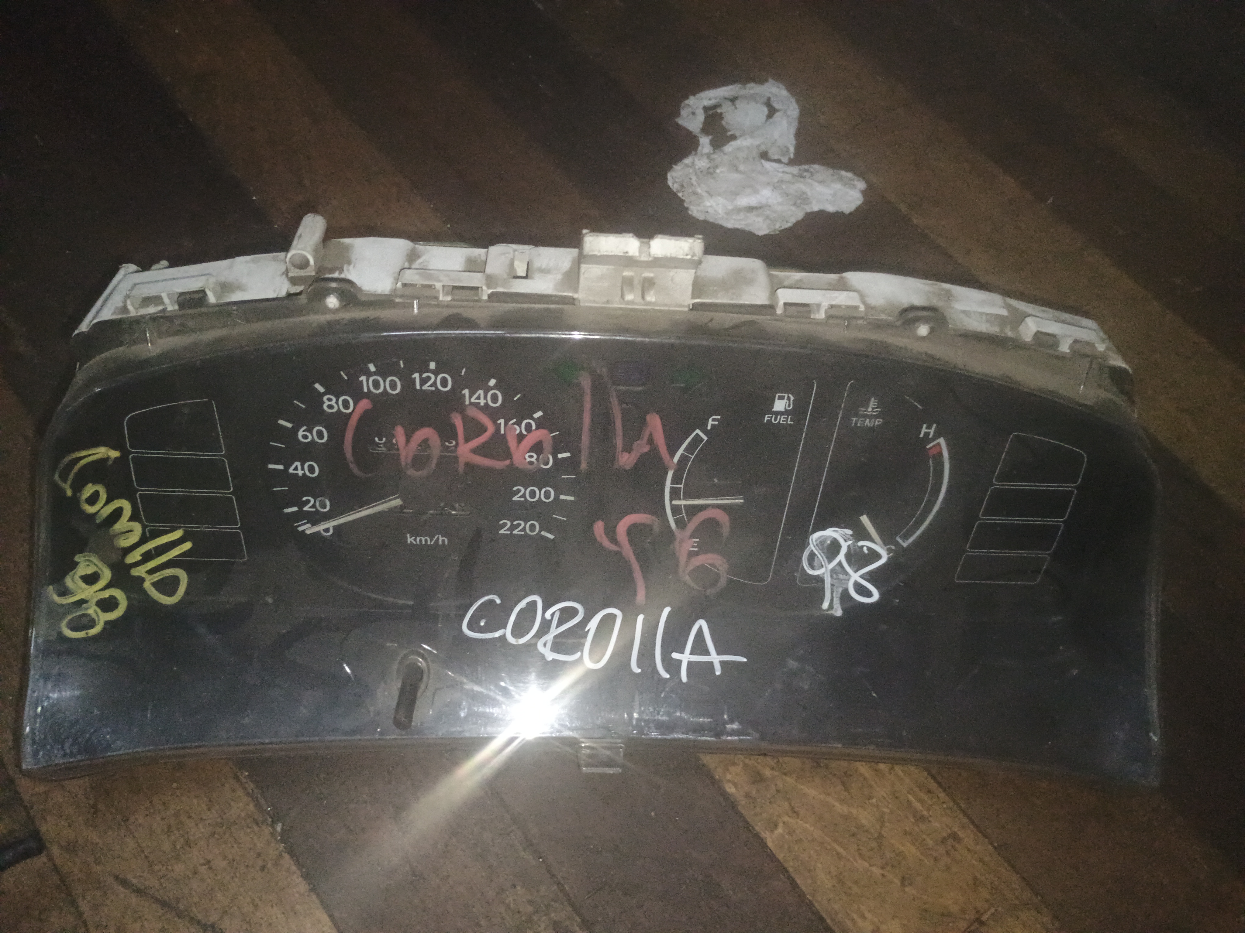 Tacometro (sinoptico) toyota corolla