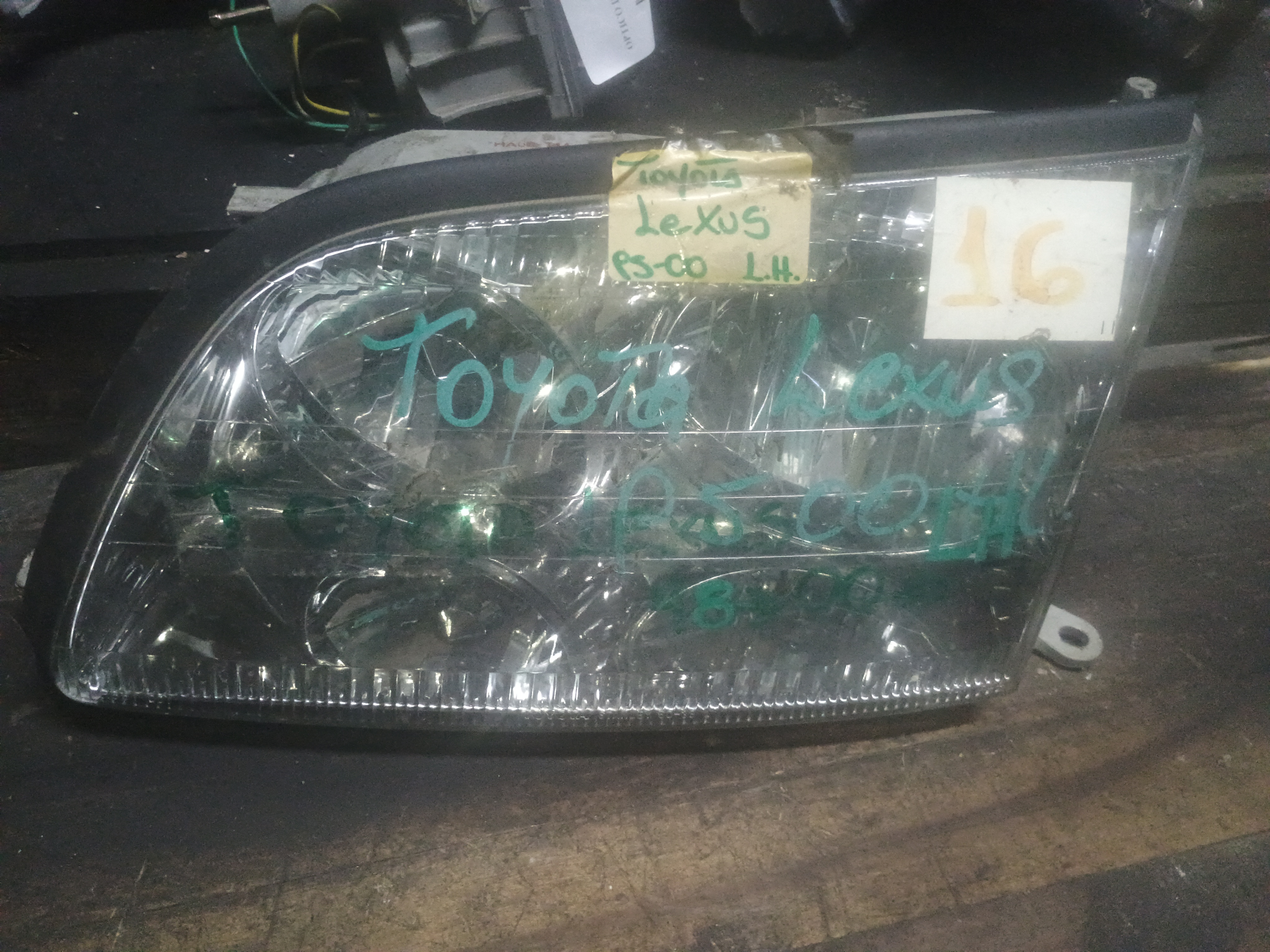 Optico izquierdo toyota lexus 1997 1998 1999 2000 2001