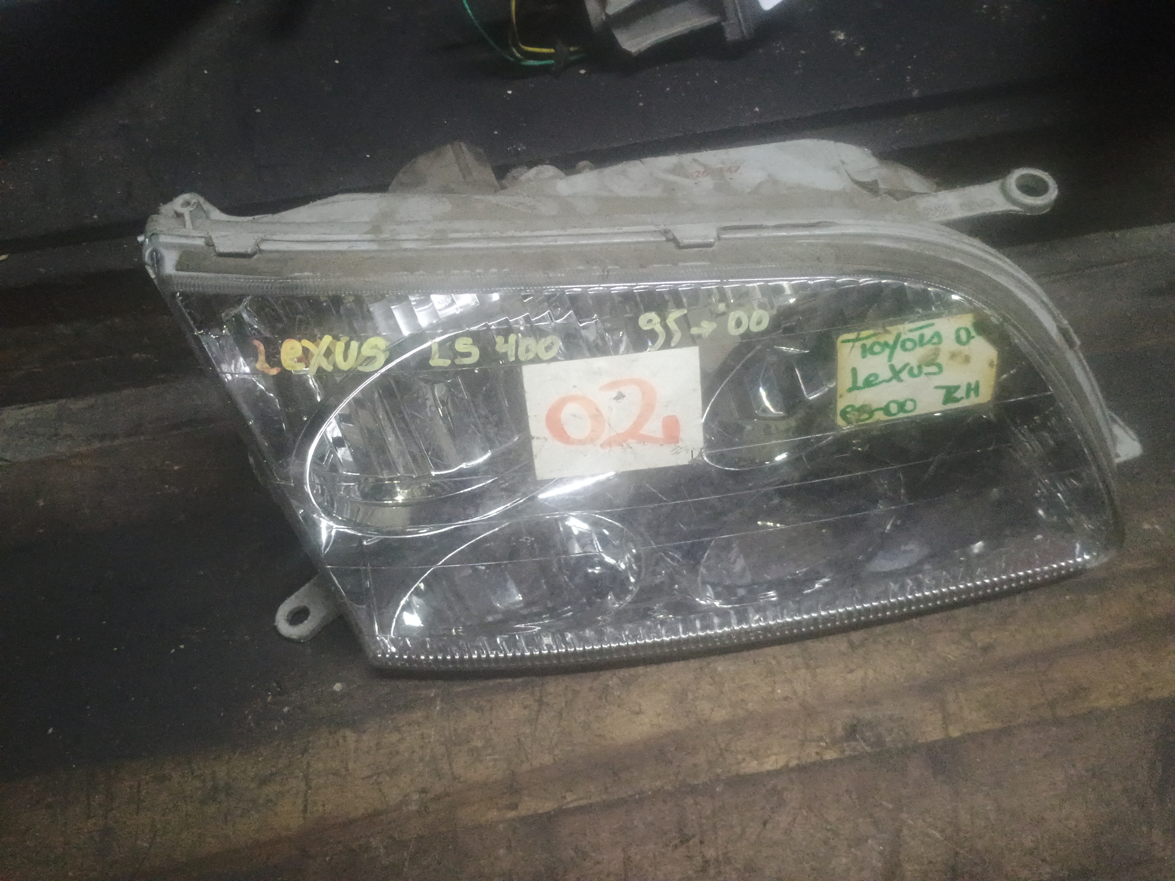 Optico derecho toyota lexus 1997 1998 1999 2000 2001