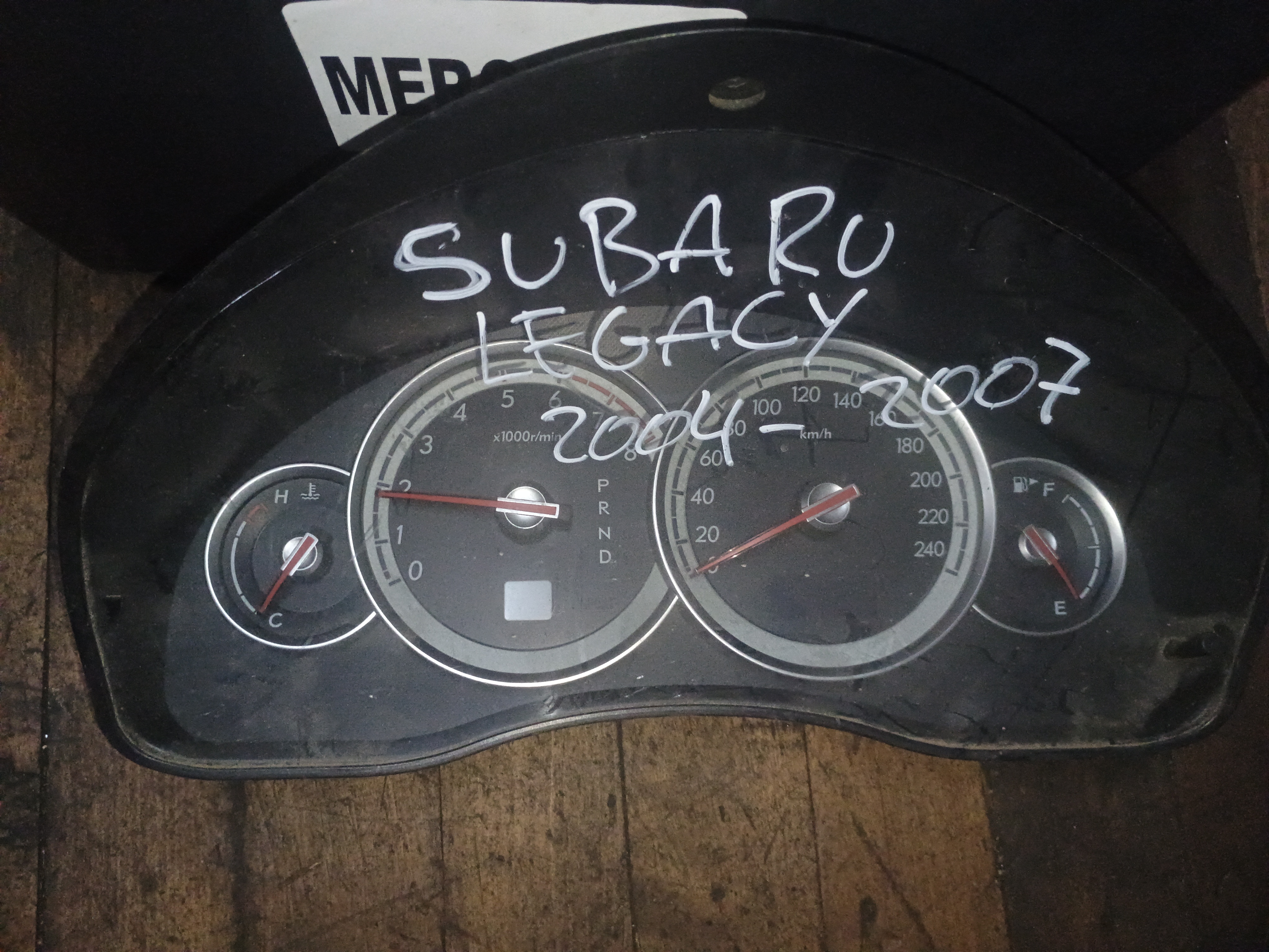 Tacometro (sinoptico) subaru legacy 2004 2005 2006 2007