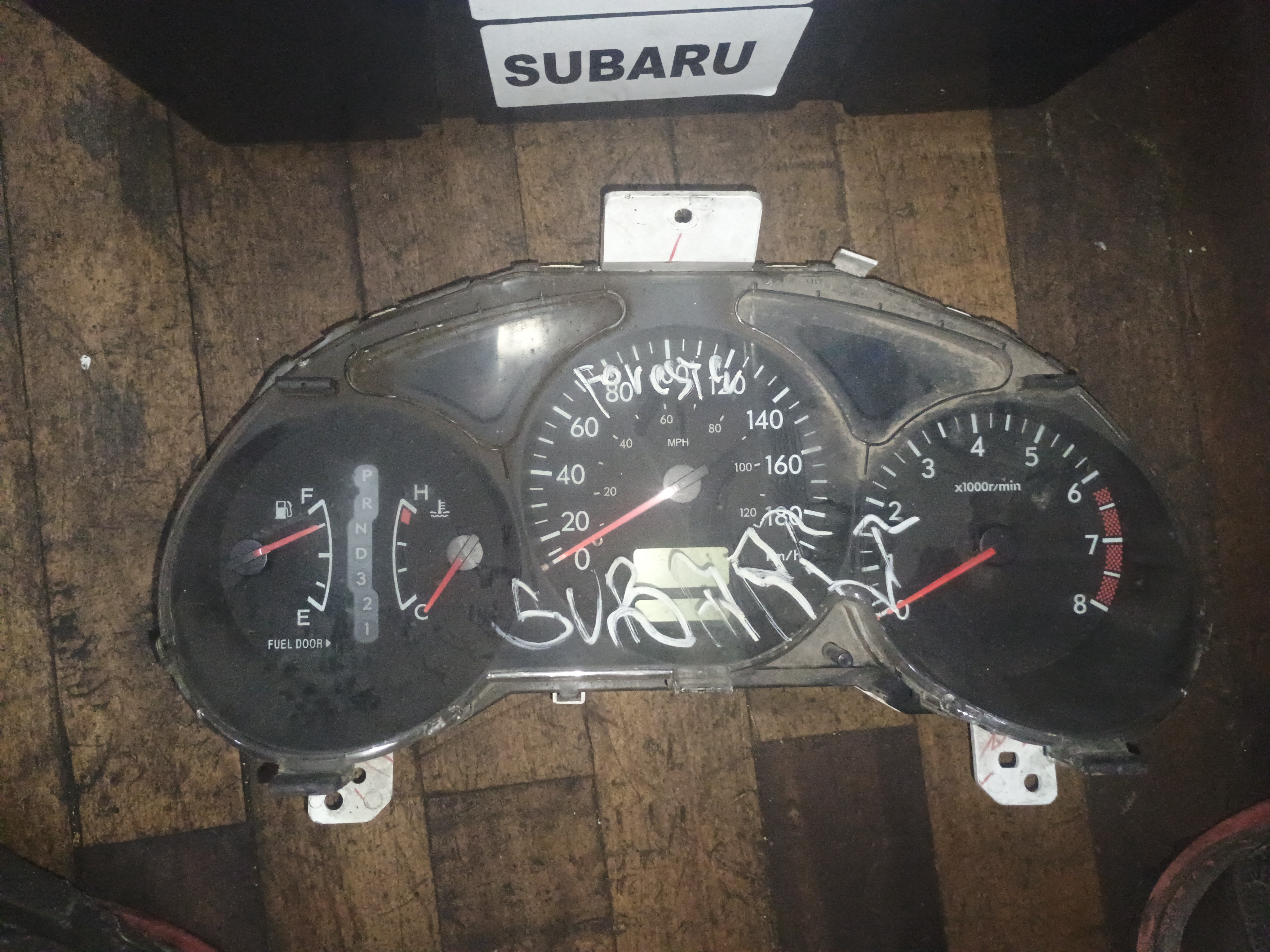 Tacometro (sinoptico) subaru forester 2004 2005 2006 2007 2008