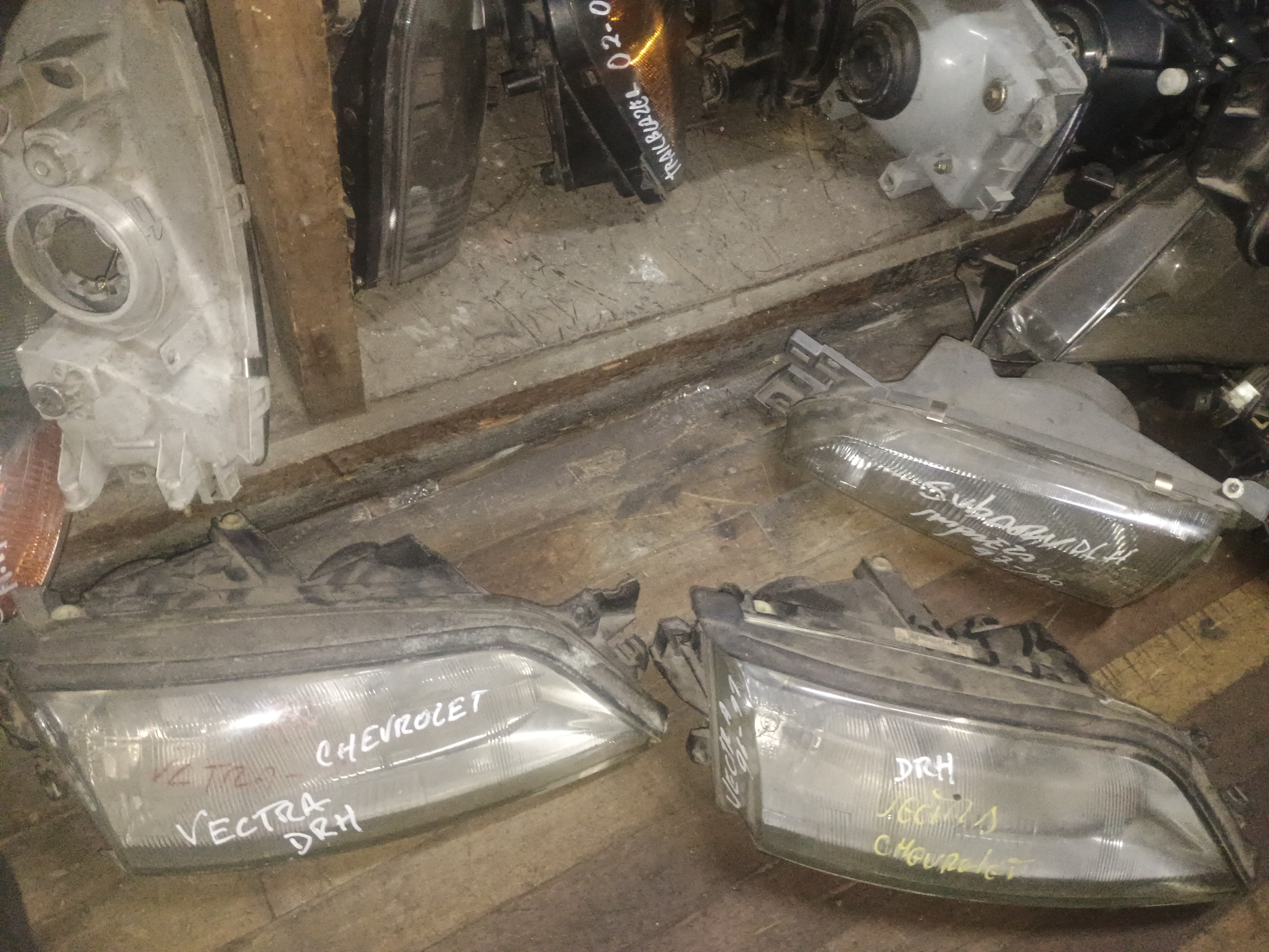 Optico derecho chevrolet vectra 1990 1991 1992 1993