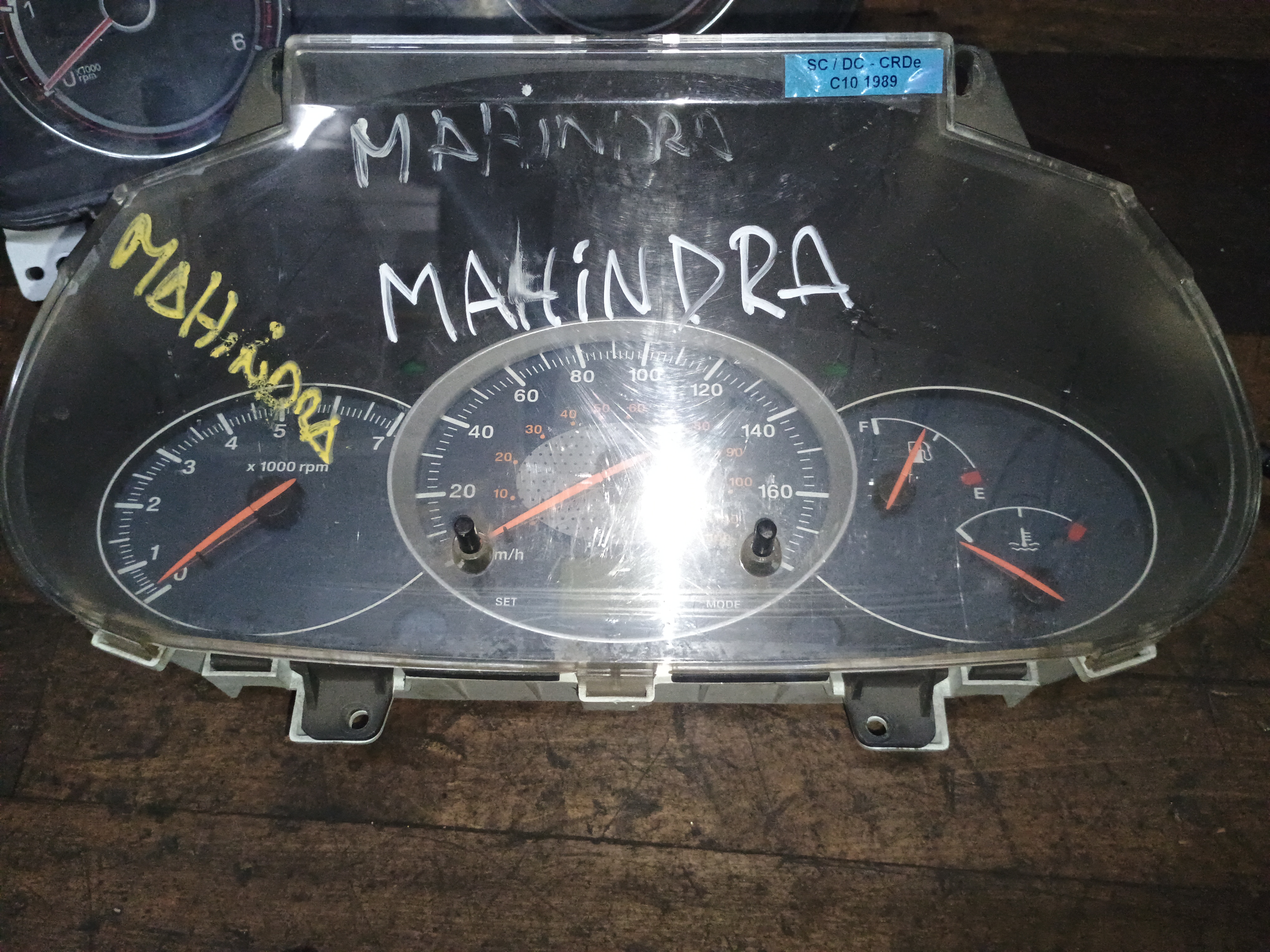 Tacometro (sinoptico) mahindra pik up 2012 2013 2014 2015