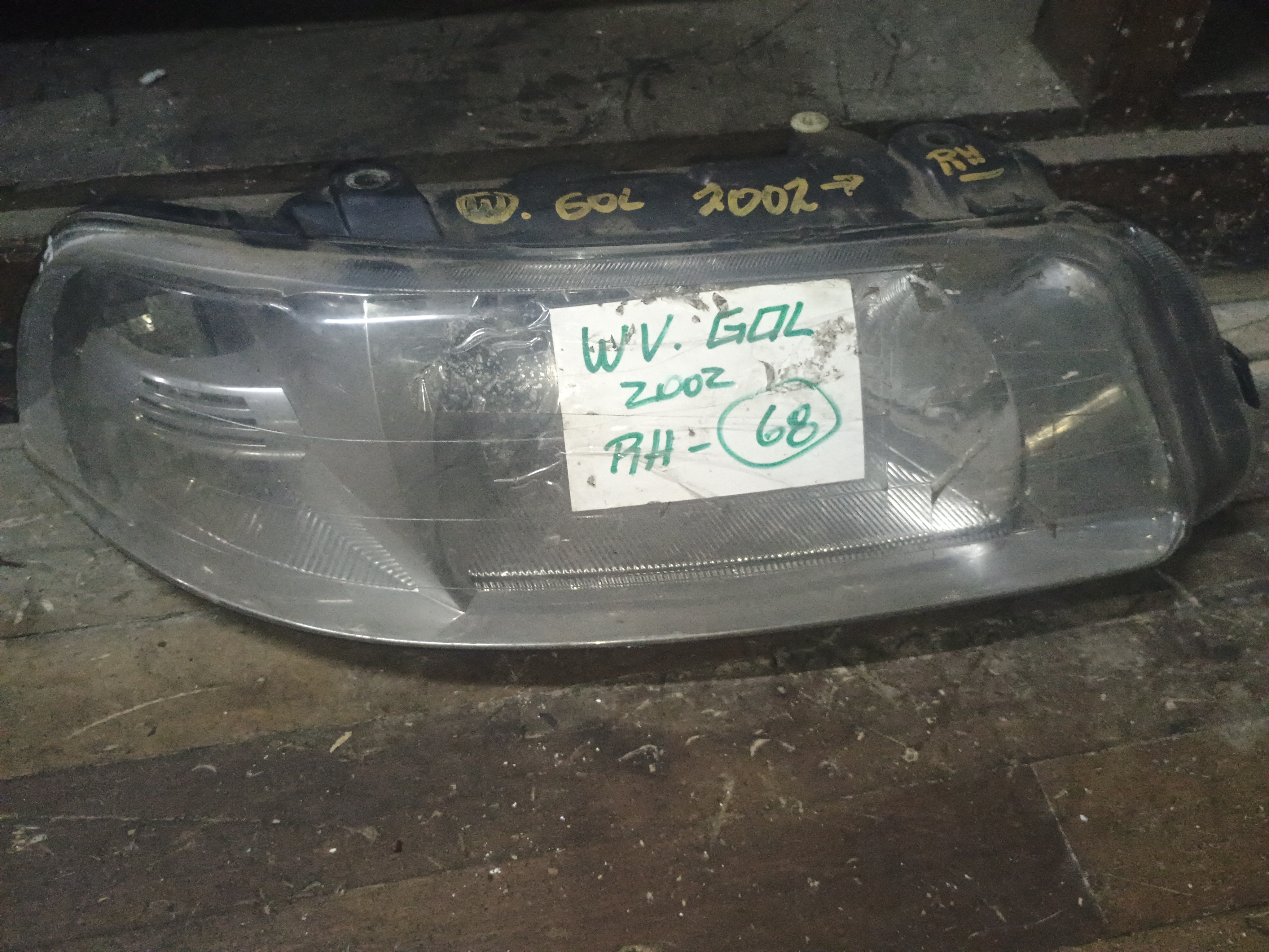 Optico derecho volkswagen gol 2000 2001 2002 2003 2004 2005 2006