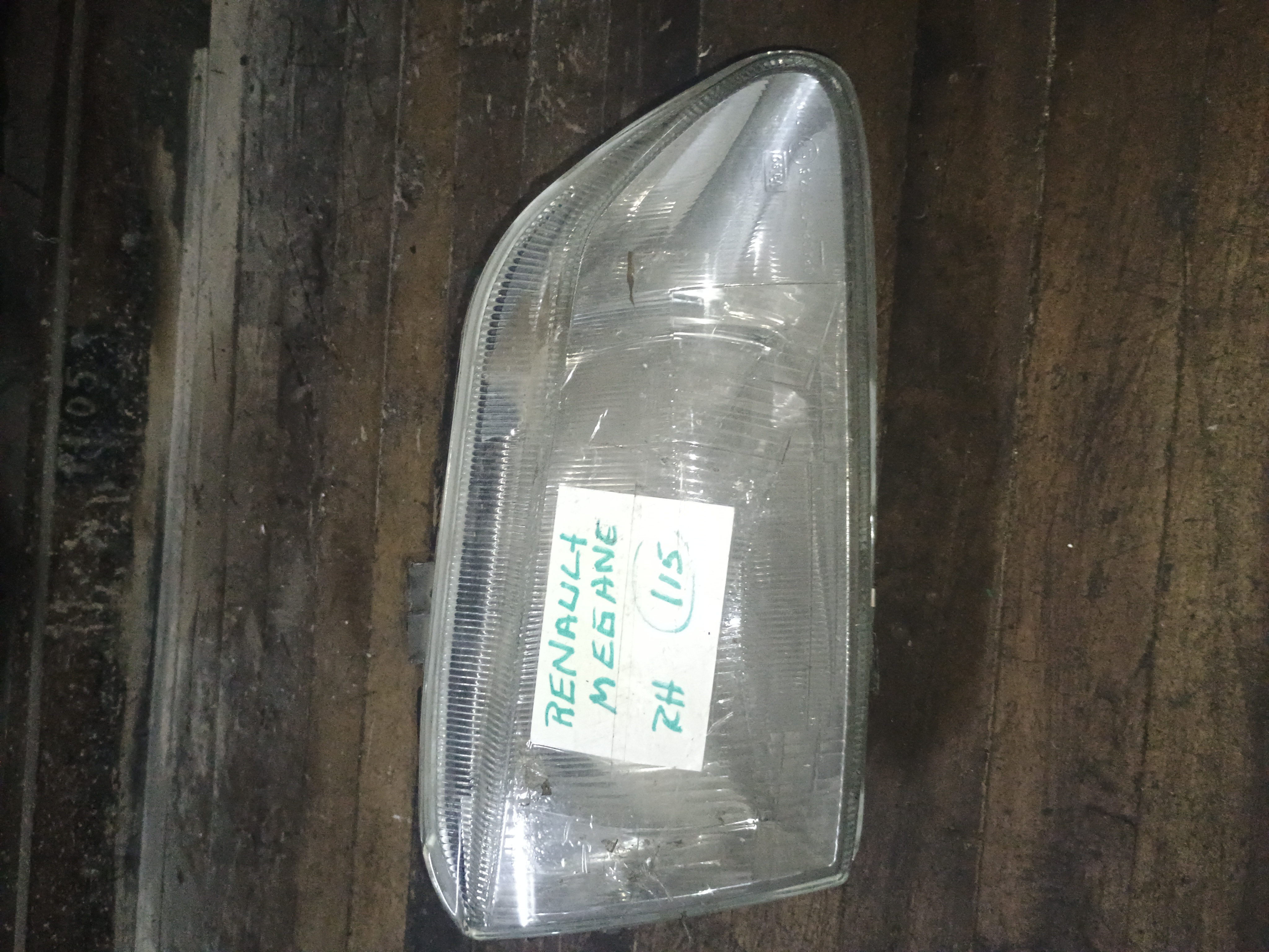 Optico derecho renault megane 1997 1998 1999 2000 2001