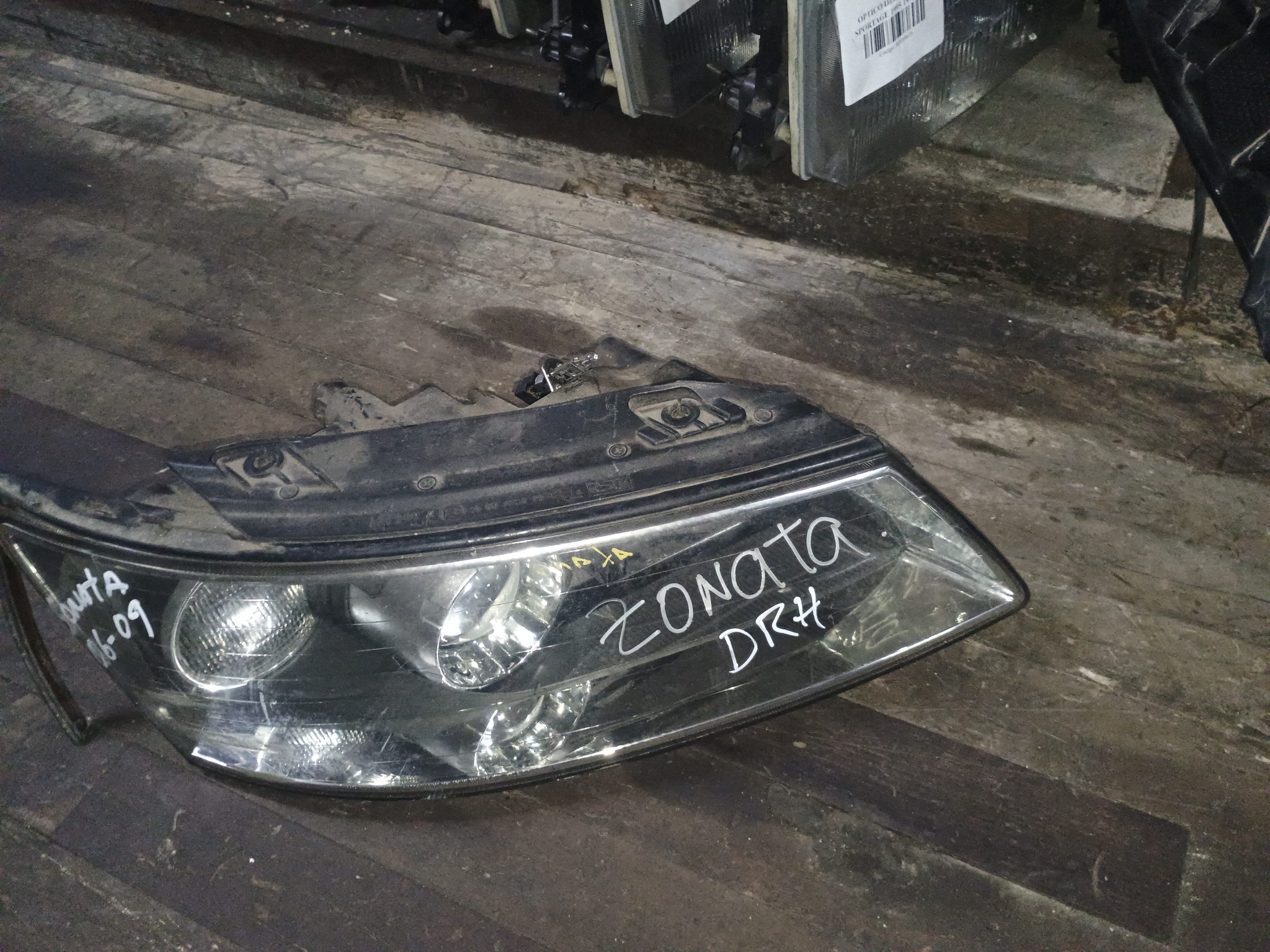Optico derecho hyundai sonata 2006 2007 2008 2009