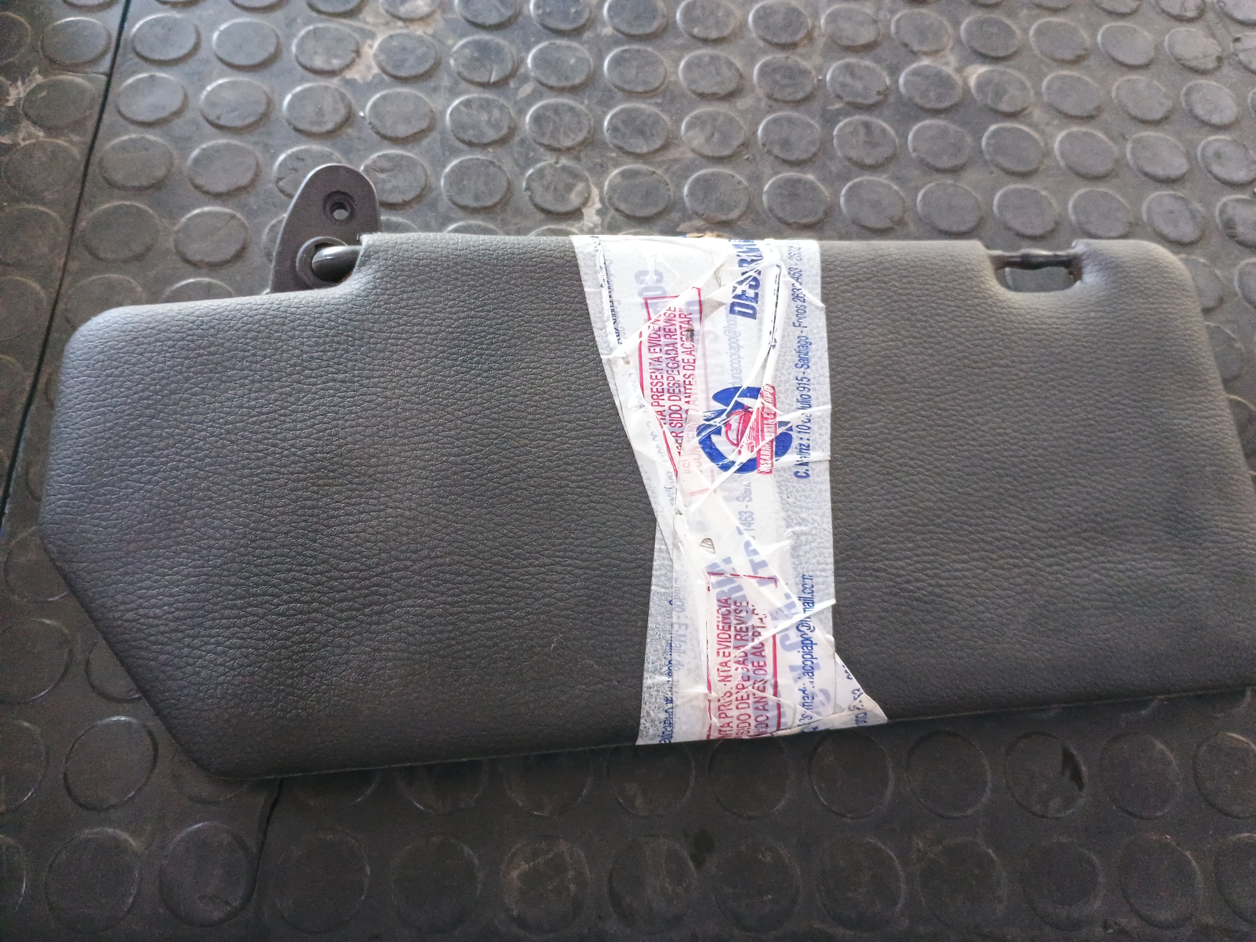 Visera (sombrilla - parasol) izquierda fiat fiorino