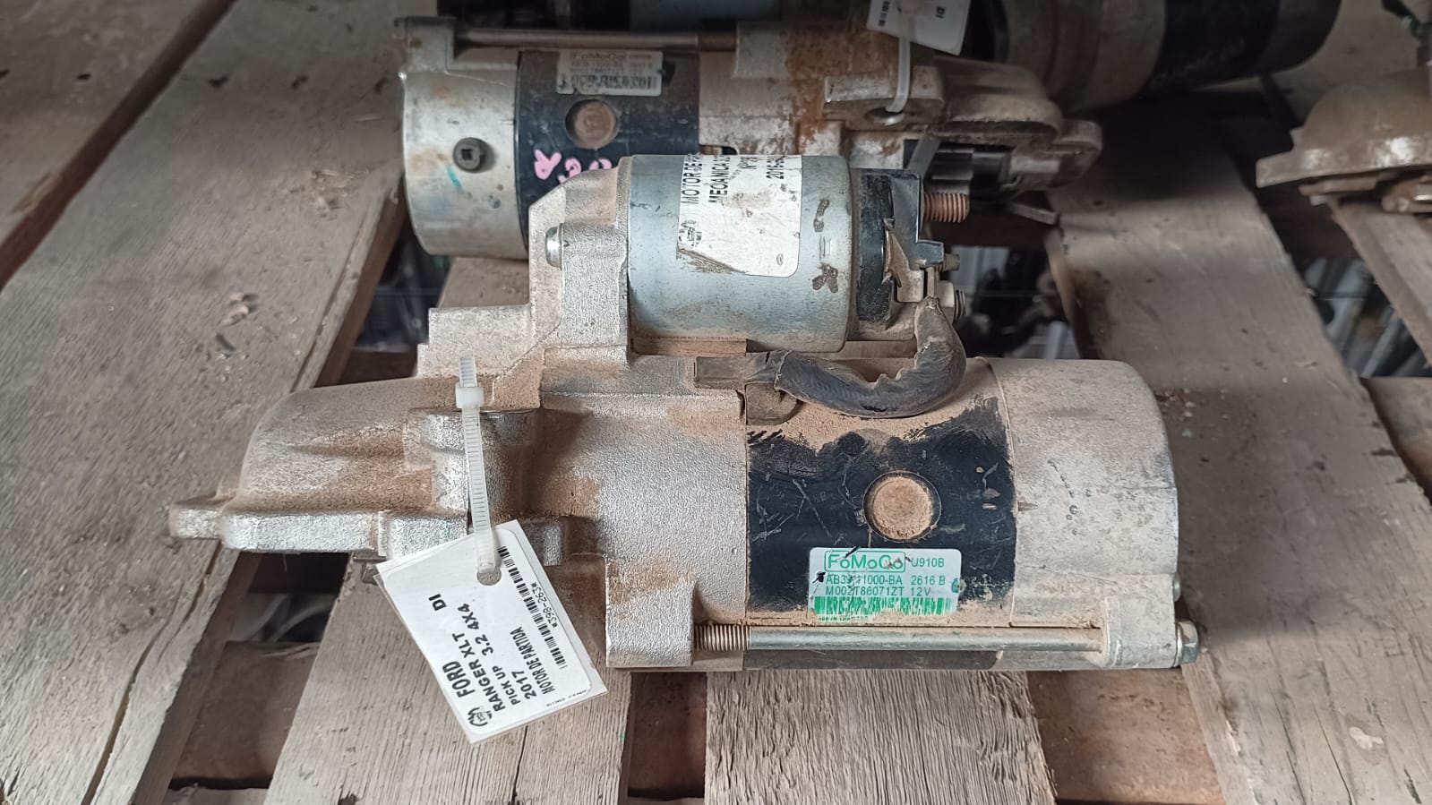 Motor de partida ford ranger