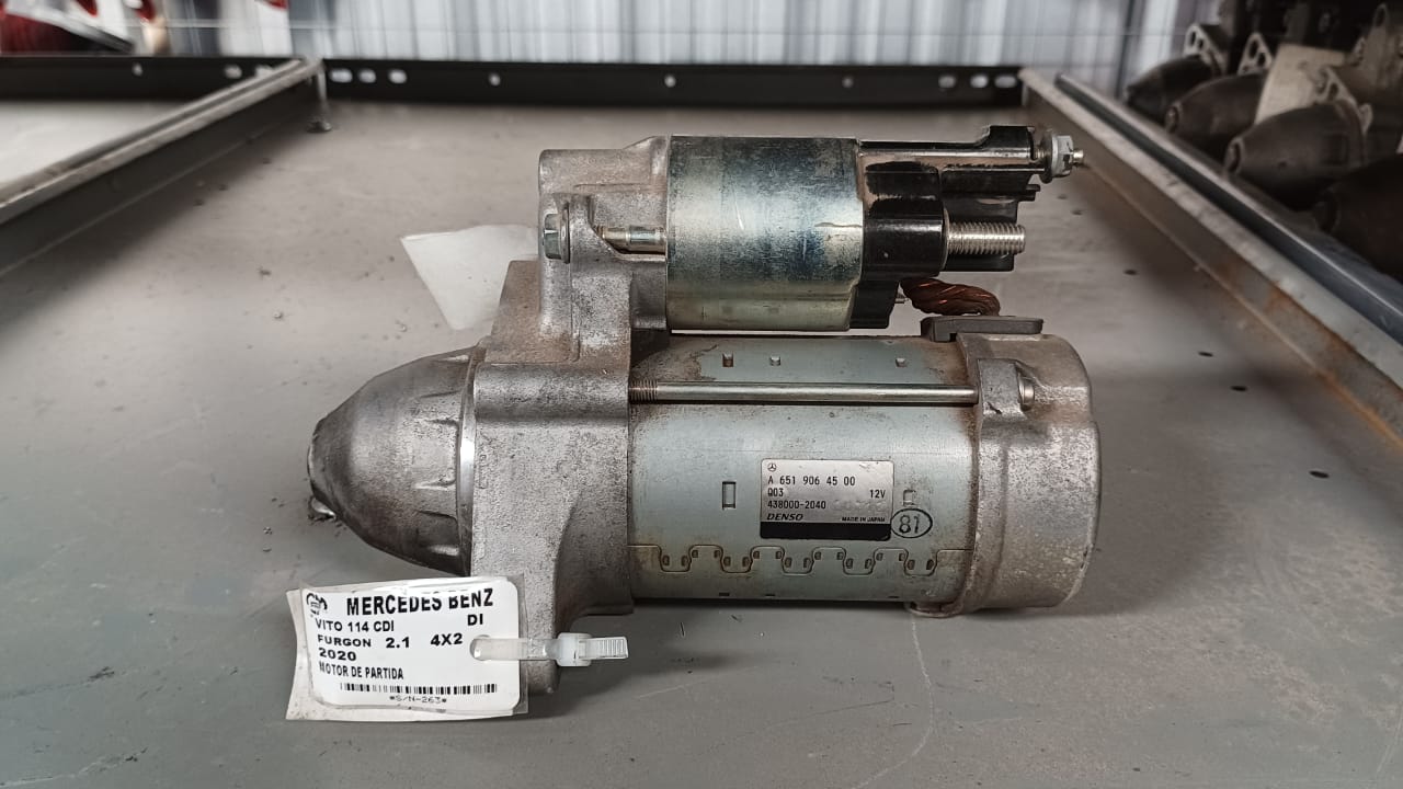 Motor de partida mercedes benz vito