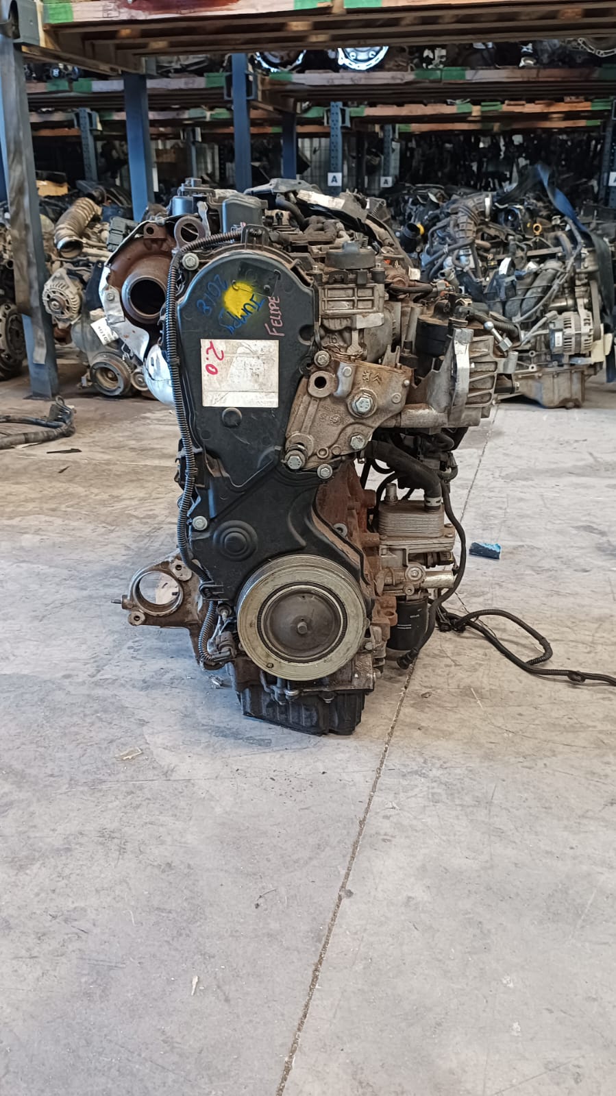 Motor diesel (block) citroen jumpy 2018 2019