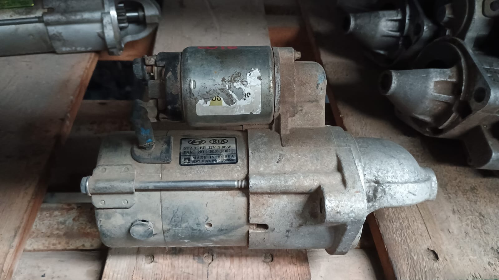 Motor de partida kia sorento