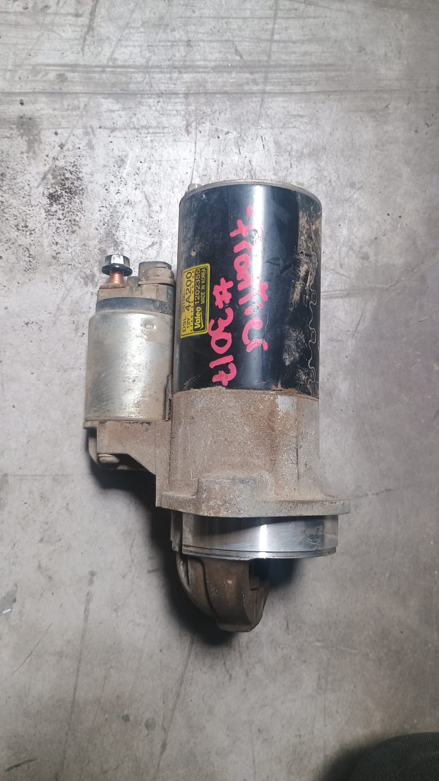 Motor de partida kia frontier