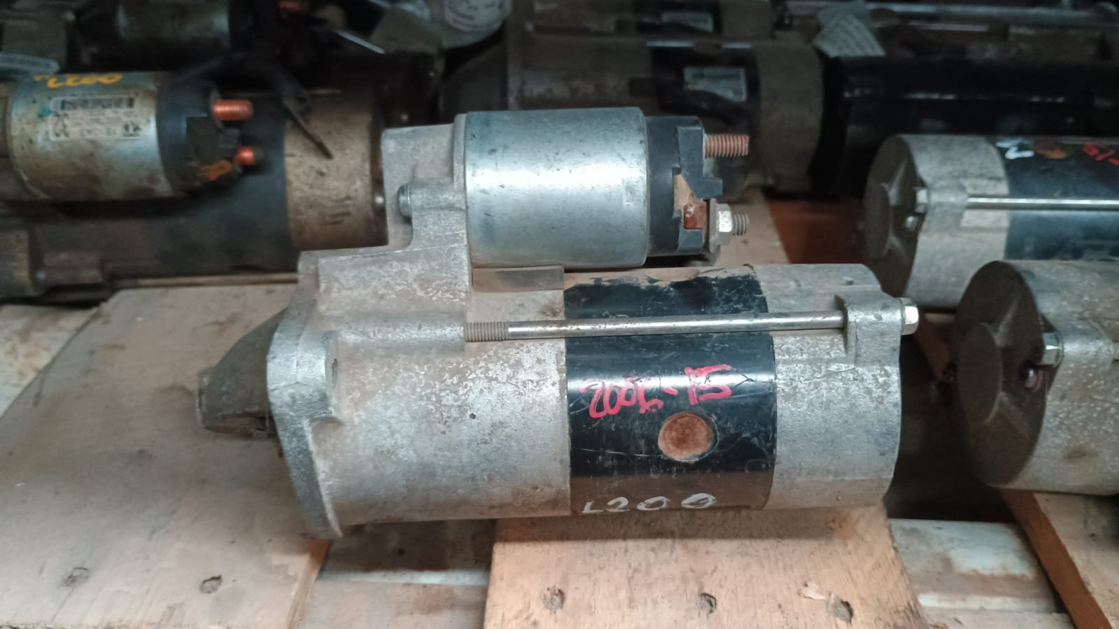 Motor de partida mitsubishi l200