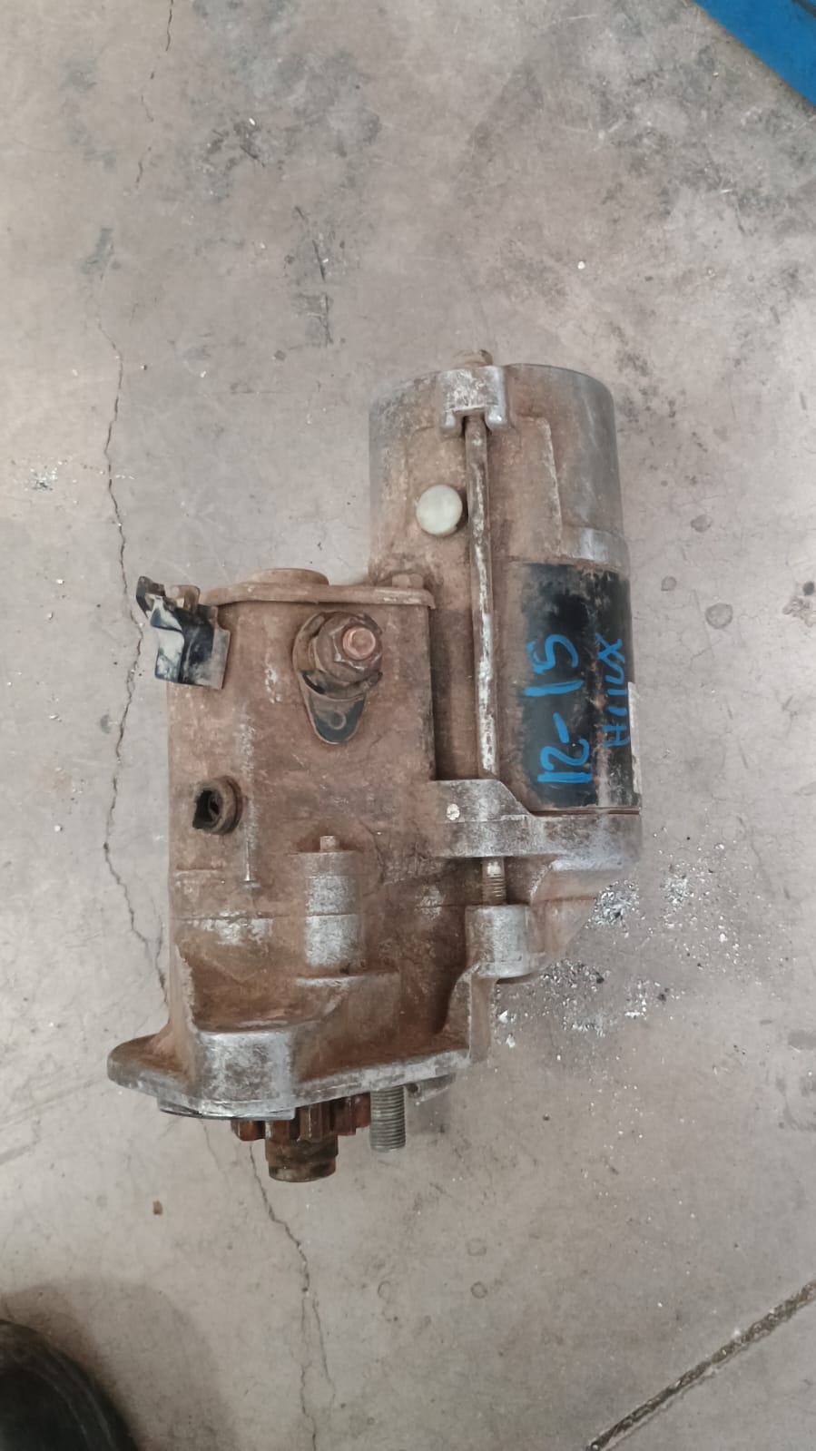 Motor de partida toyota hilux