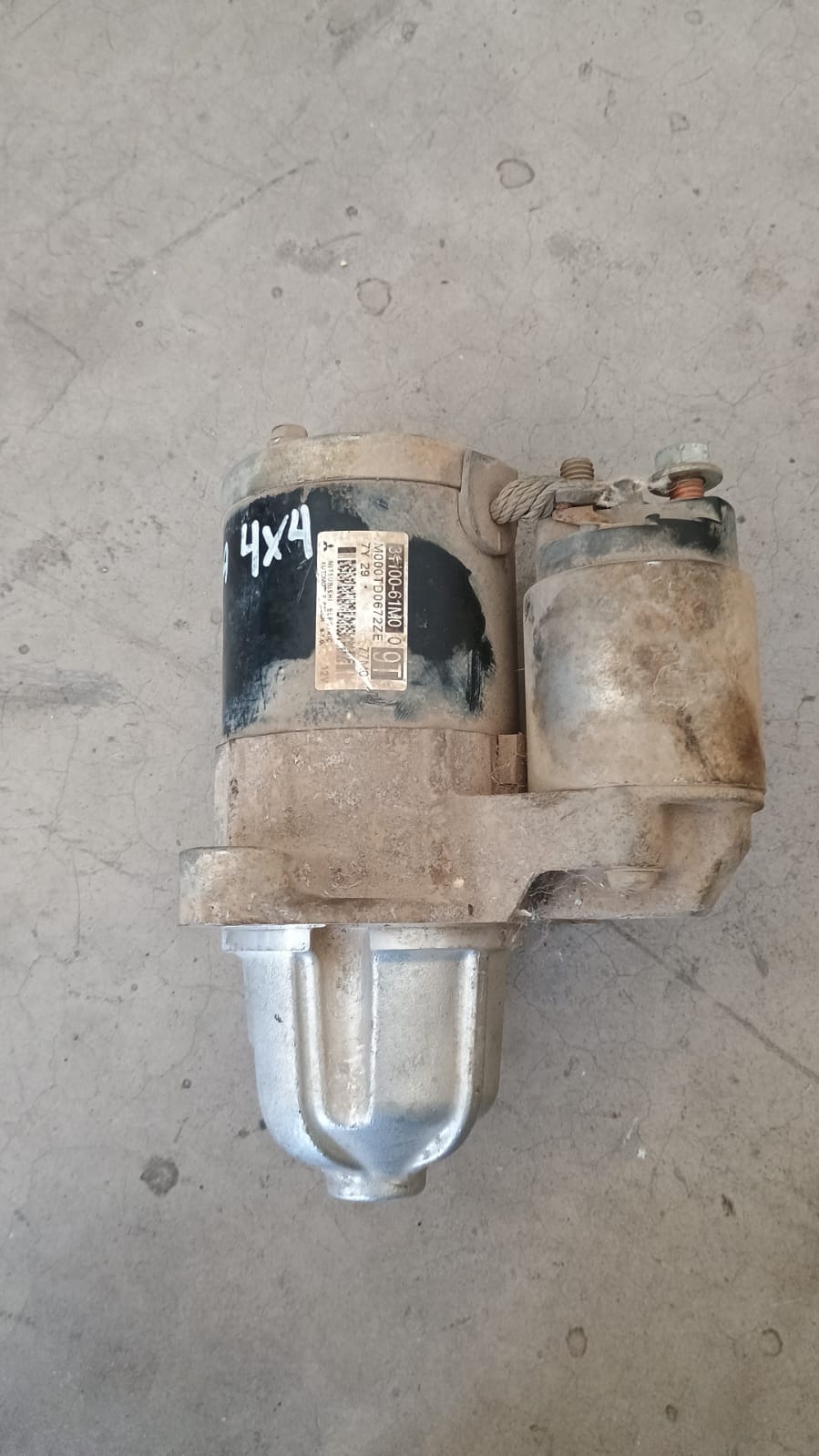 Motor de partida suzuki vitara