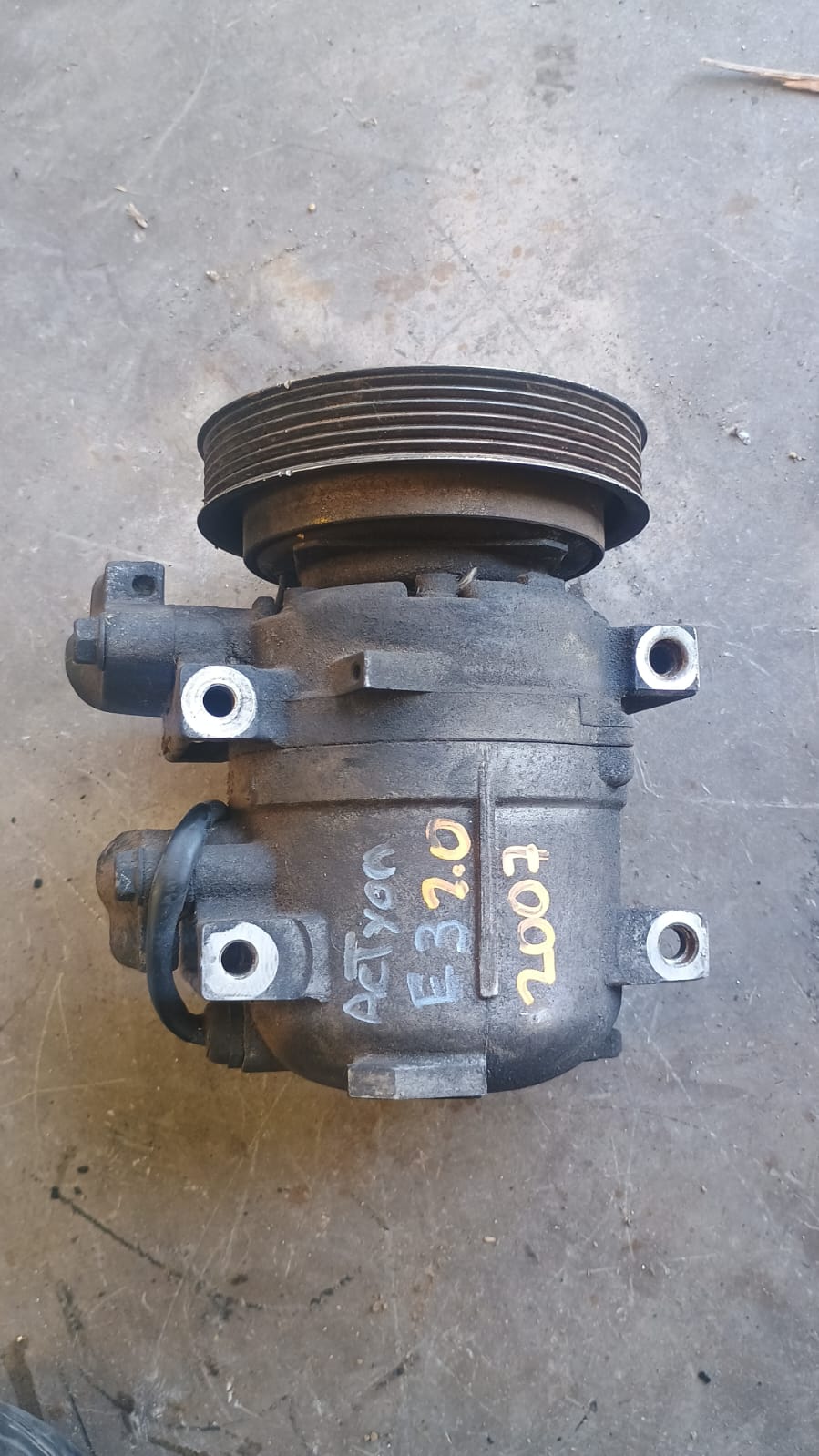 Compresor de aire acondicionado ssangyong actyon