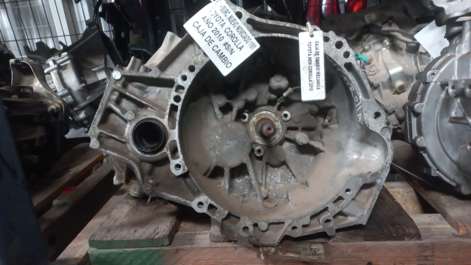 Caja de cambio mecanica toyota corolla