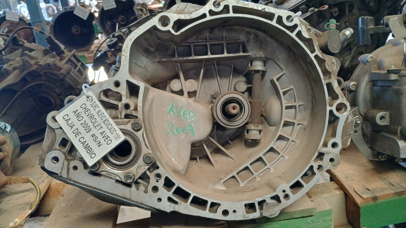 Caja de cambio mecanica chevrolet aveo