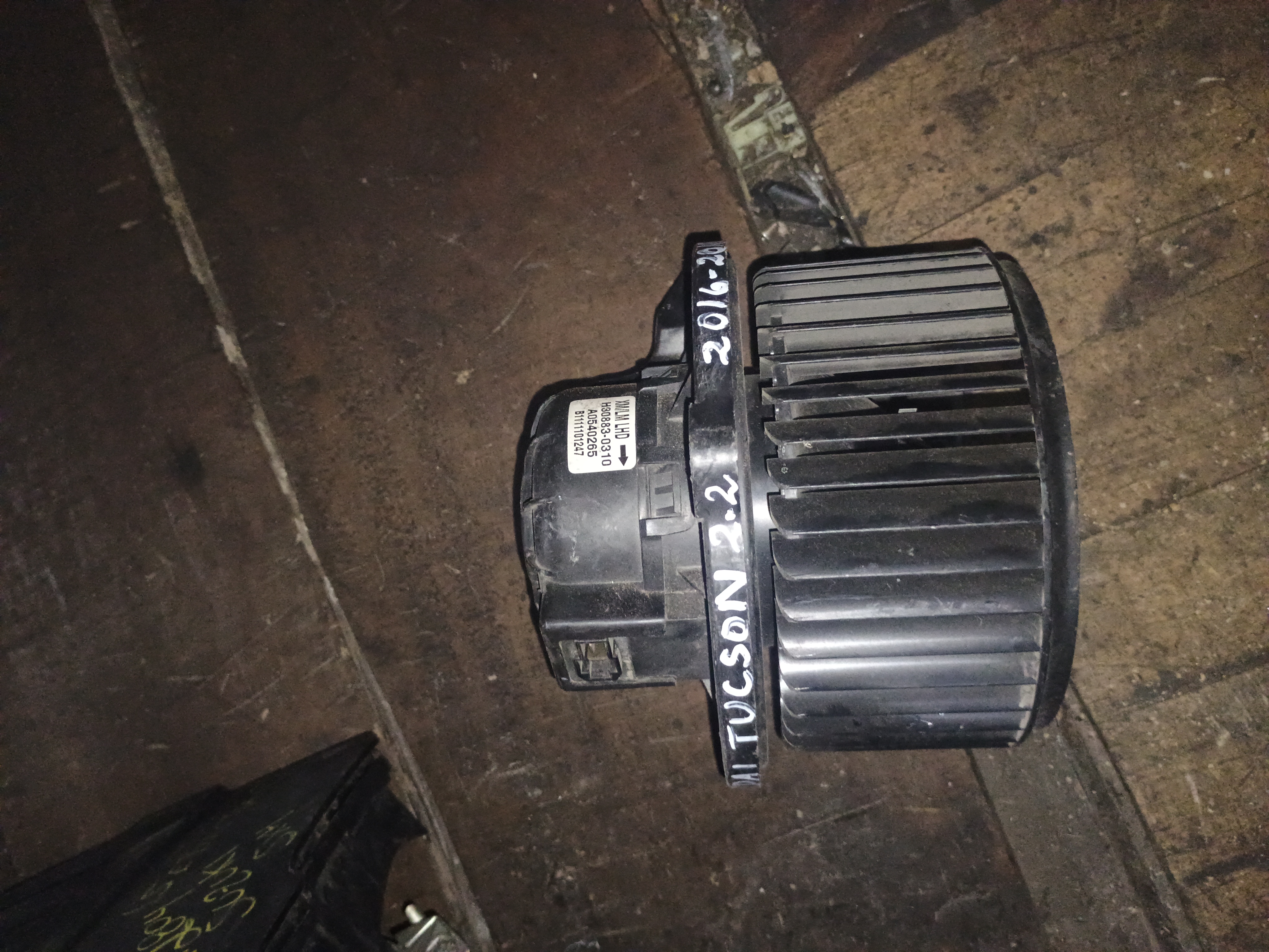 Motor de calefaccion delantero hyundai tucson 2016 2017 2018