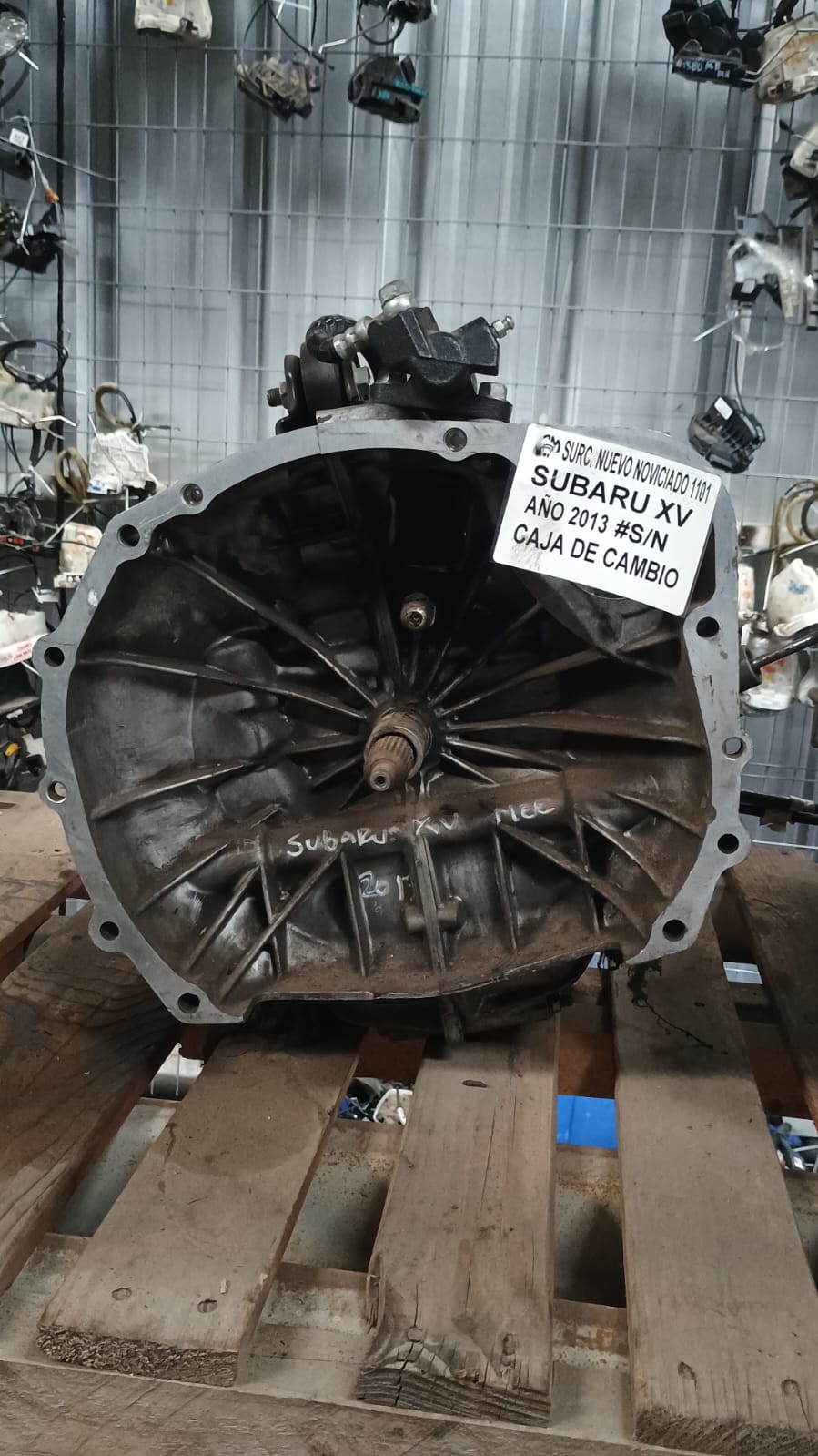 Caja de cambio mecanica subaru xv