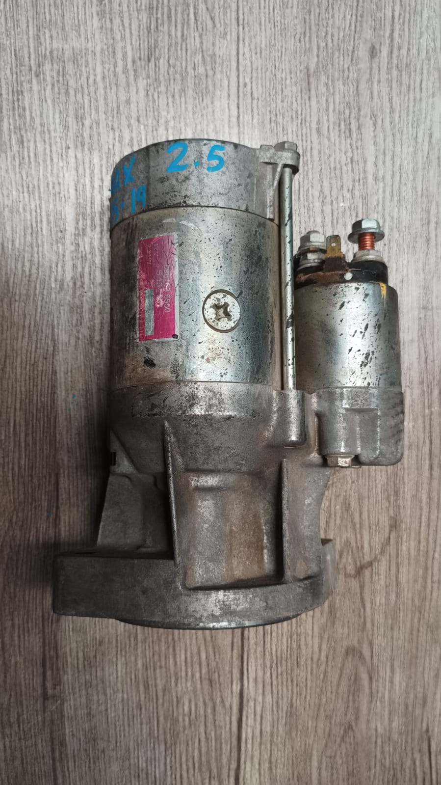 Motor de partida chevrolet dmax