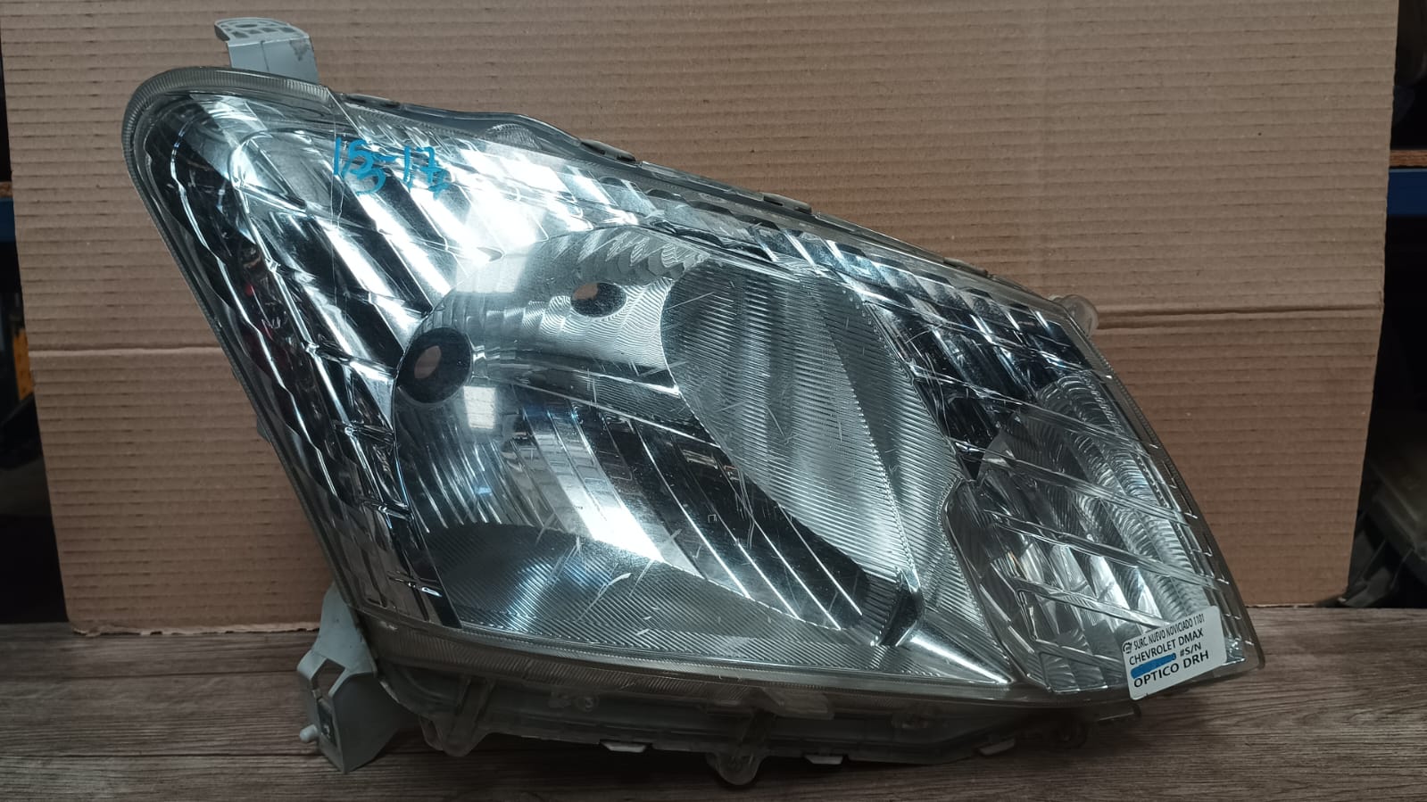 Optico derecho chevrolet dmax 2015 2016 2017