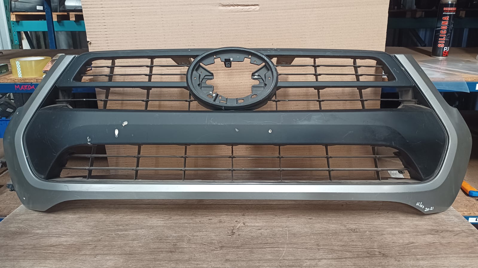 Mascara toyota hilux 2020 2021