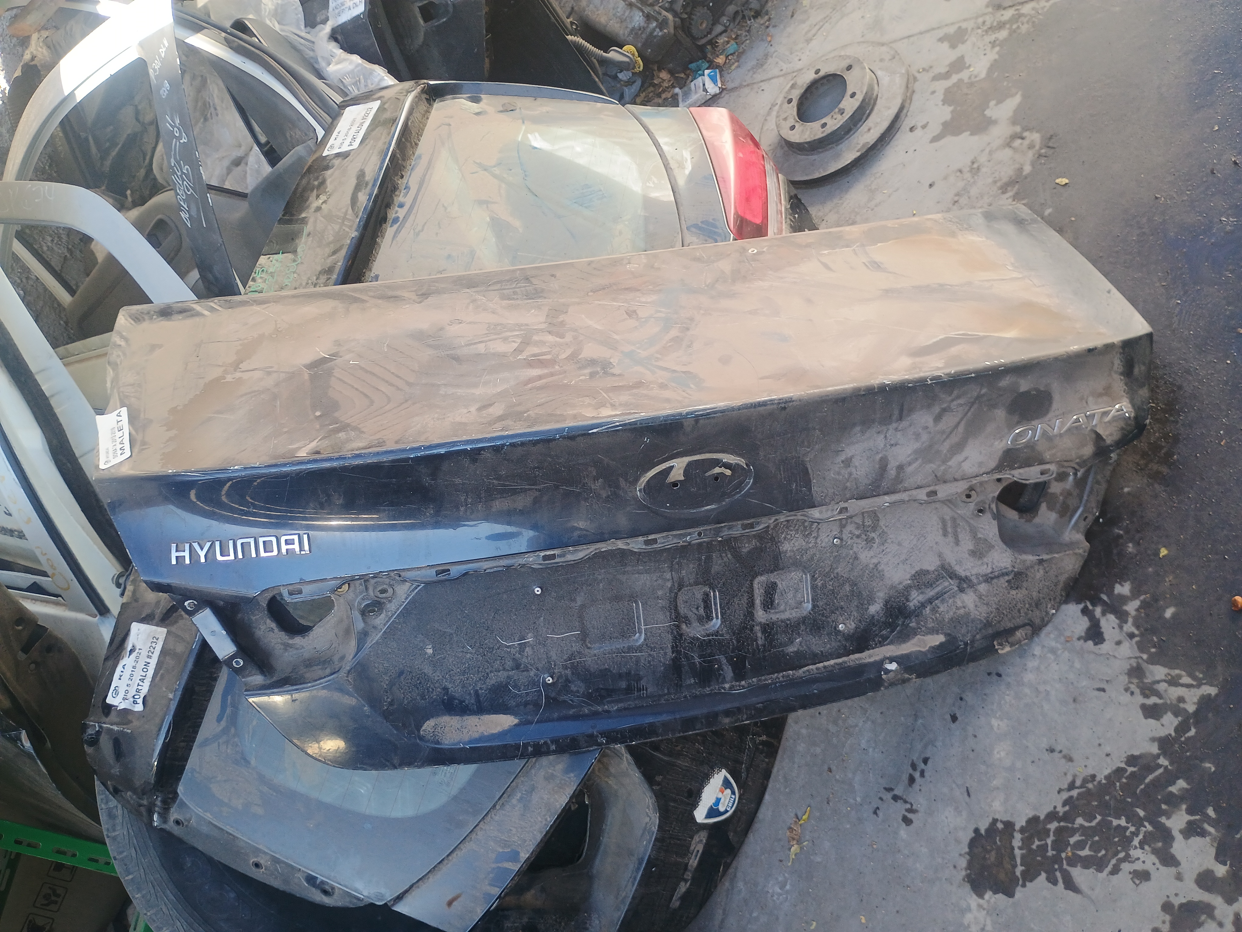 Tapa maleta / portalon hyundai sonata 2012 2013 2014 2015 2016