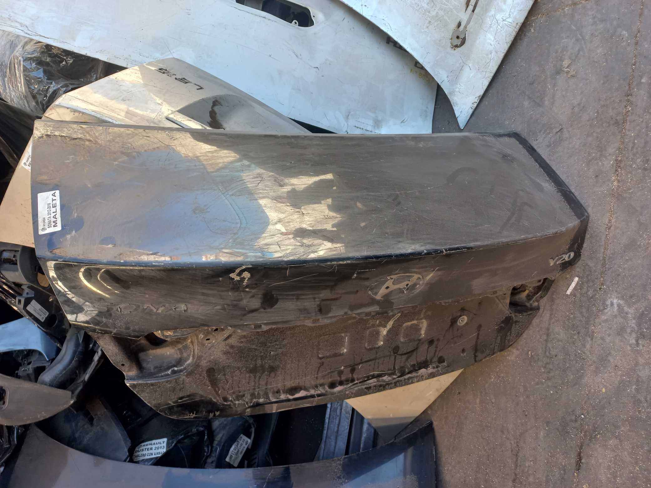 Tapa maleta / portalon hyundai sonata 2012 2013 2014 2015