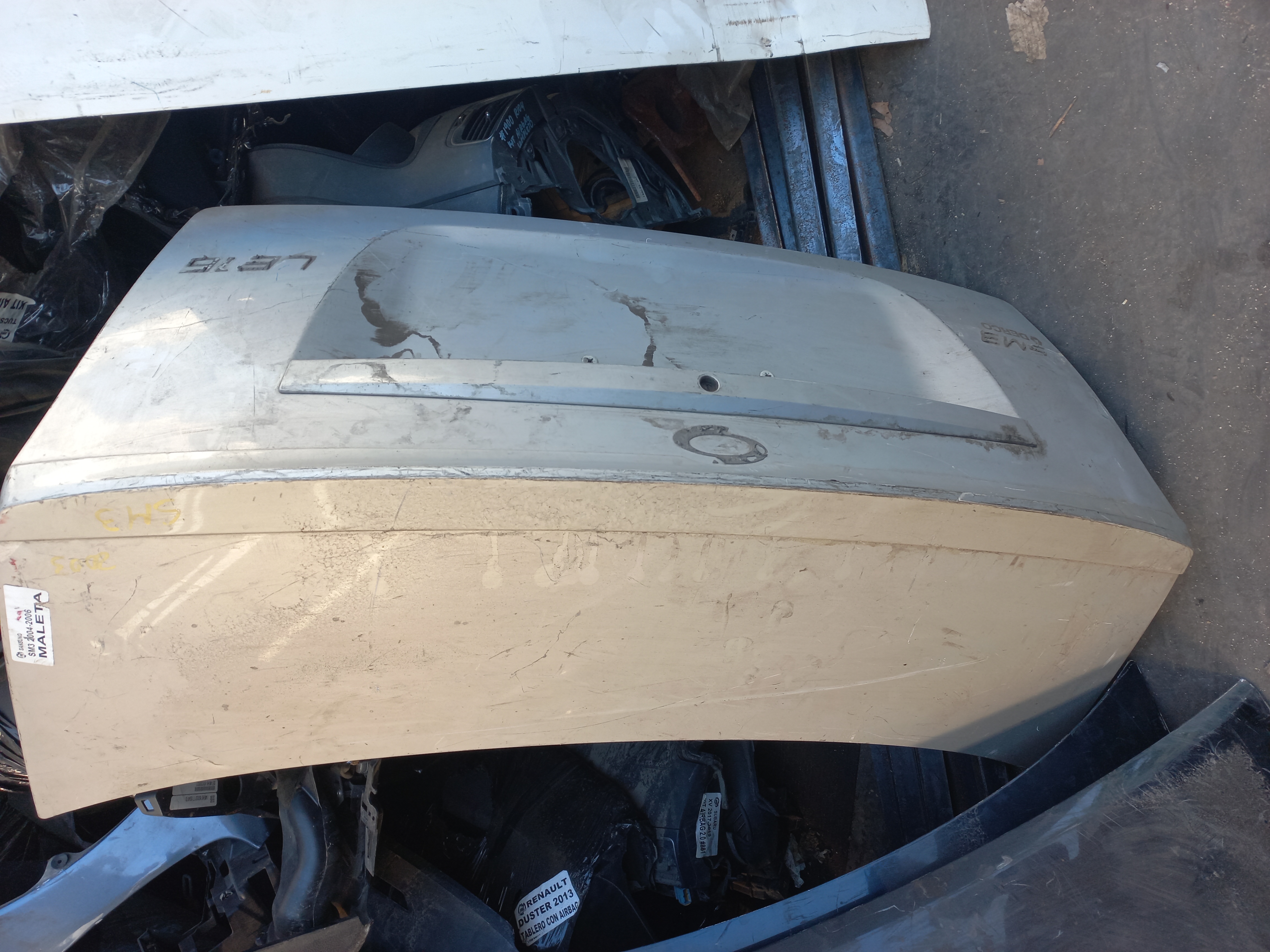 Tapa maleta / portalon samsung sm3 2012 2013 2014 2015