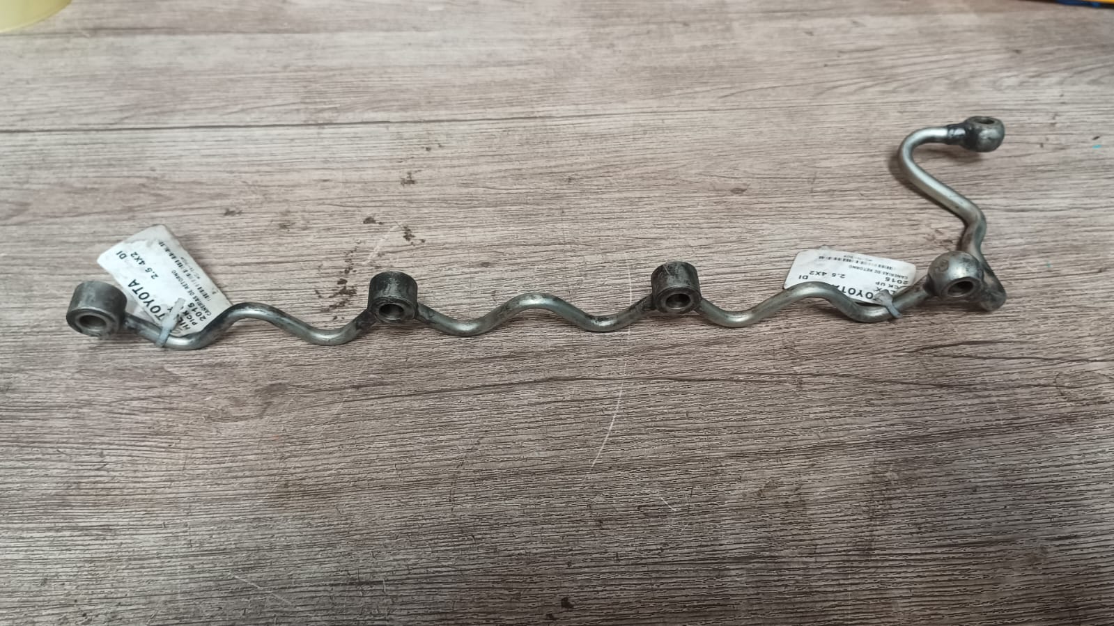 Cañerias de retorno toyota hilux