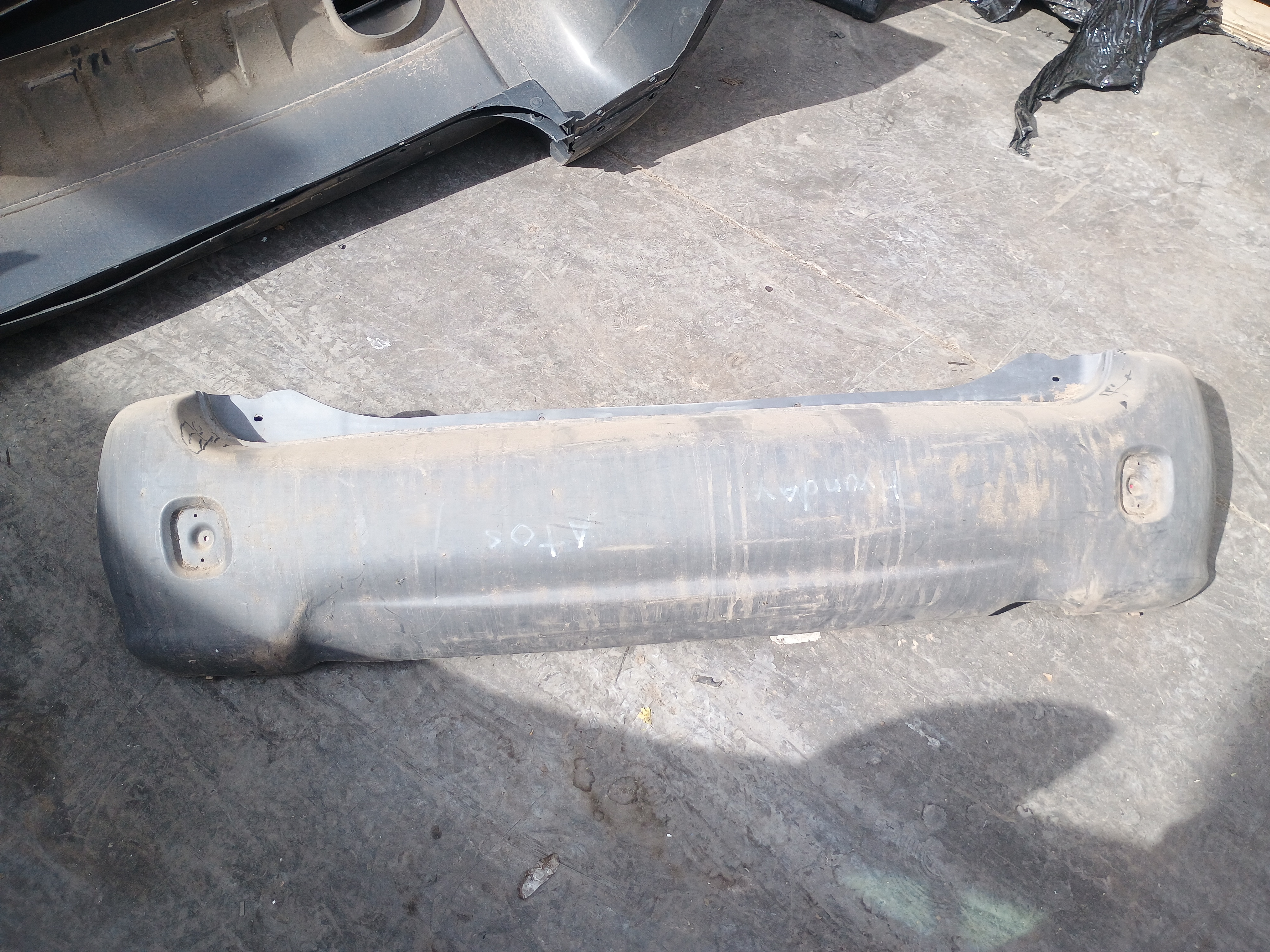 Parachoque trasero hyundai atos 2003 2004 2005 2006 2007 2008 2009