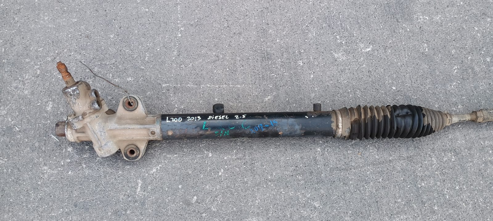Cremallera de direccion mitsubishi l200
