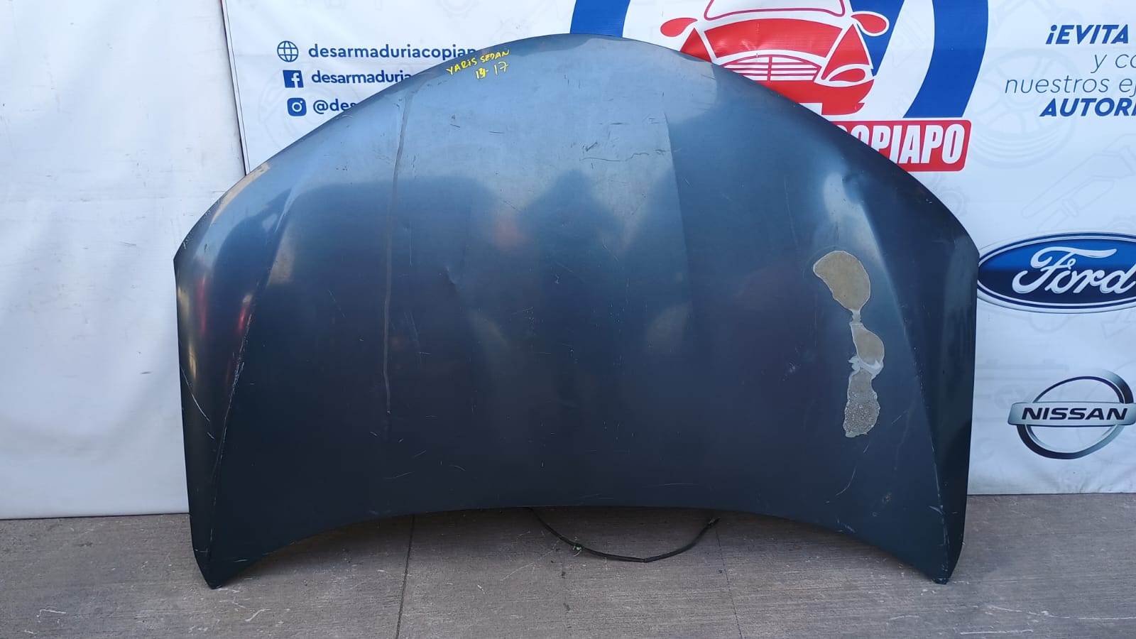 Capot toyota yaris 2014 2015 2016 2017