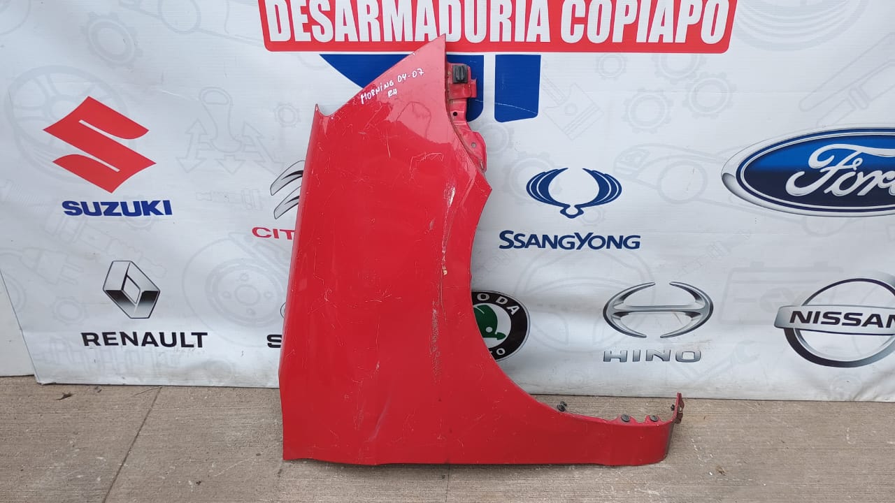 Tapabarro derecho kia morning 2004 2005 2006 2007