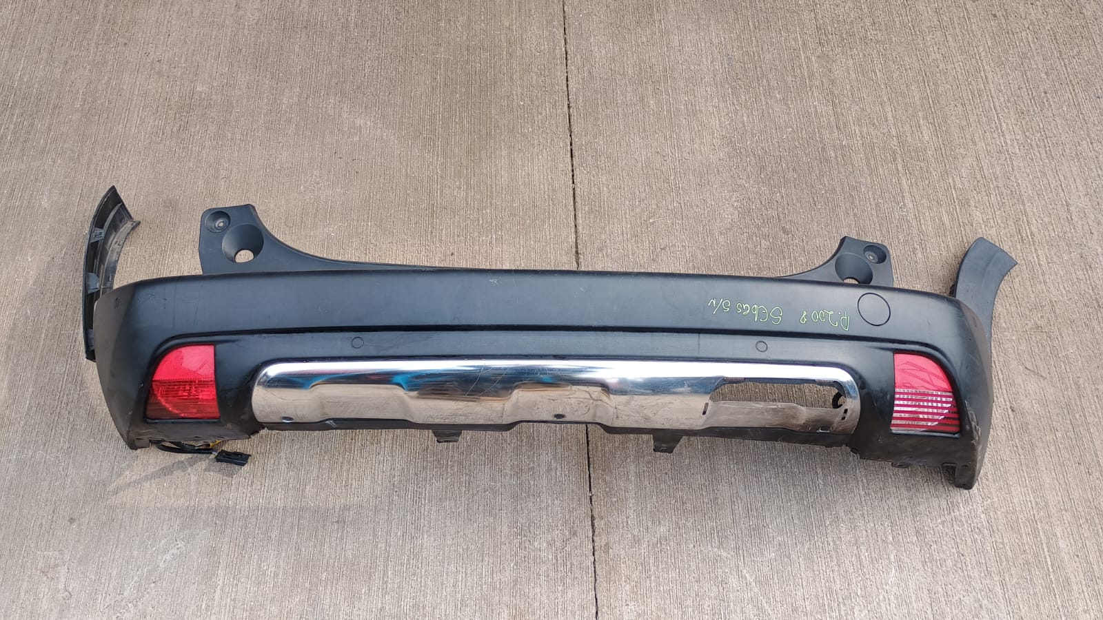 Parachoque trasero peugeot 2008 2015 2016