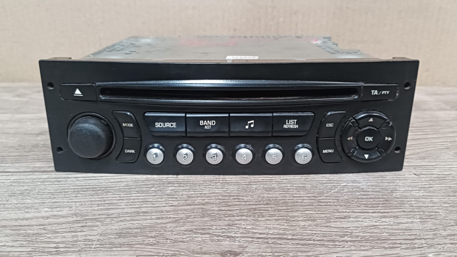Radio citroen berlingo