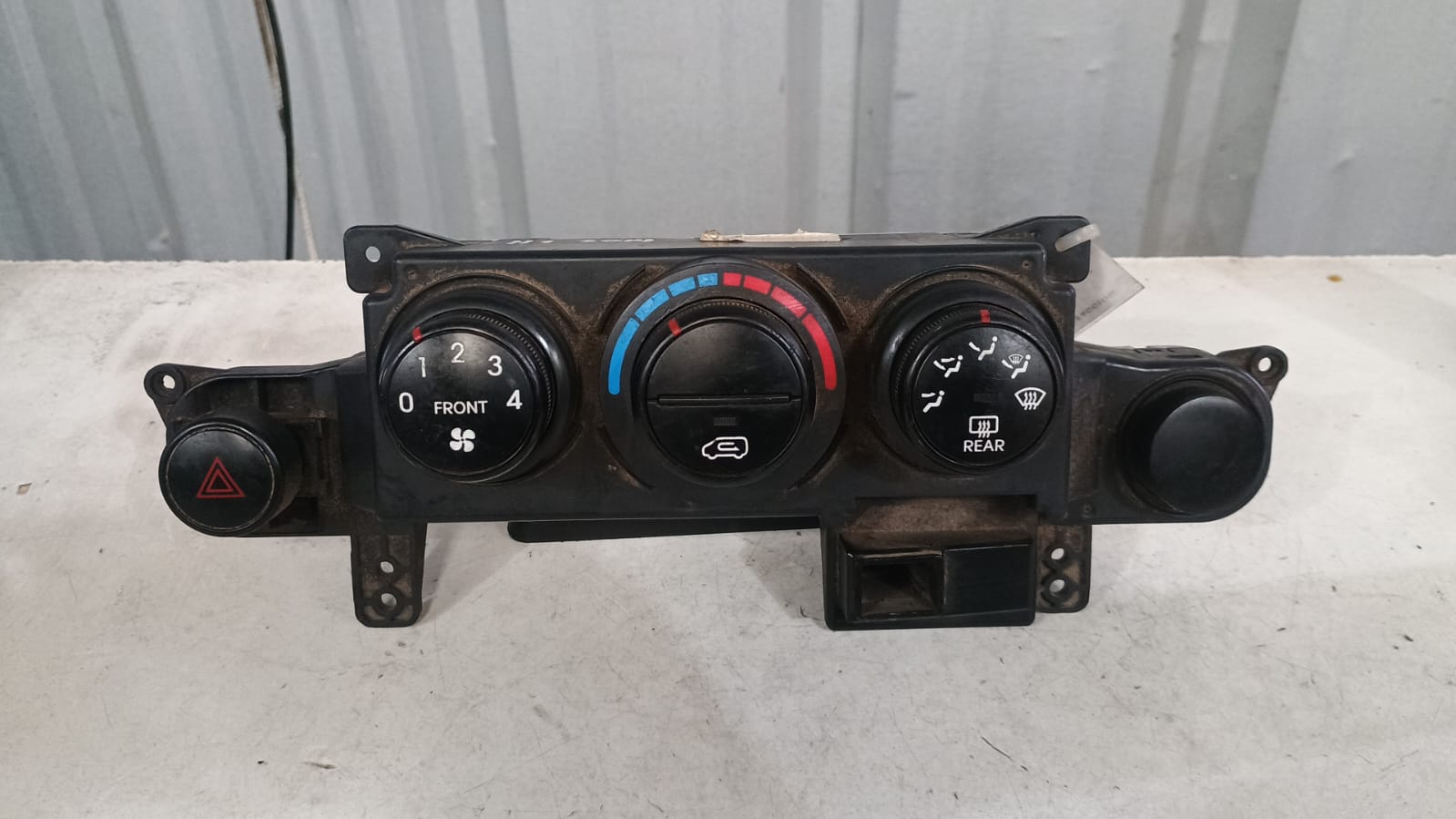 Comando de calefaccion delantero hyundai h1