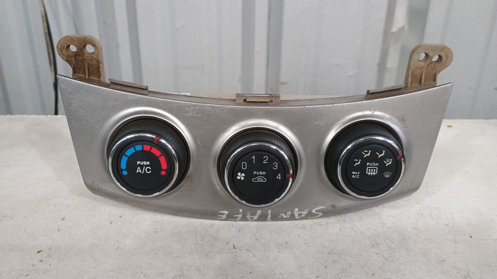 Comando de calefaccion delantero hyundai santa fe 2013 2014 2015 2016