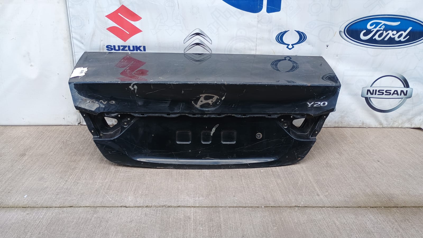 Tapa maleta / portalon hyundai sonata 2010 2011 2012 2013 2014