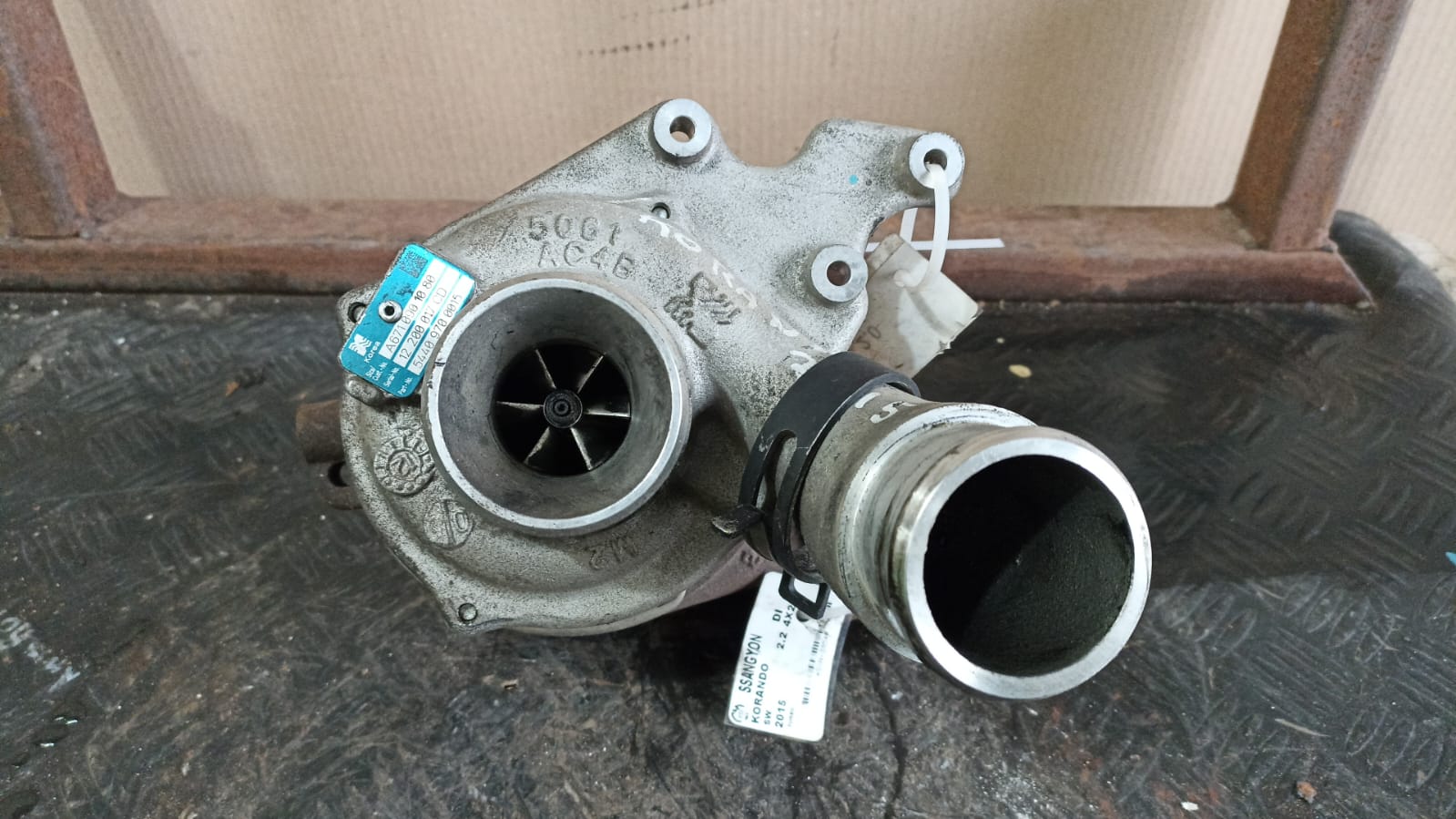 Turbo ssangyong korando