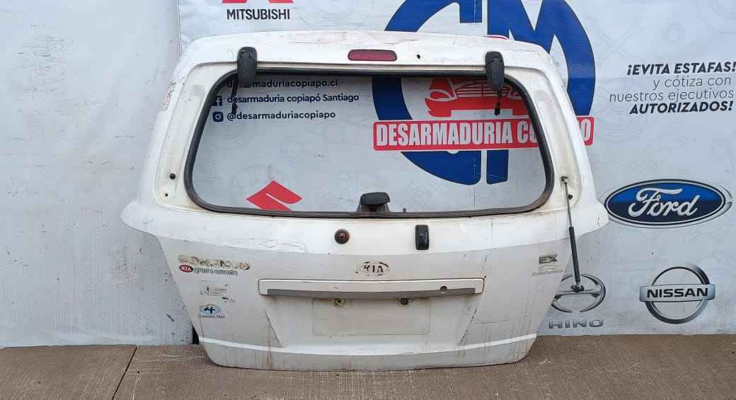Tapa maleta / portalon kia sorento 2003 2004 2005 2006 2007 2008 2009