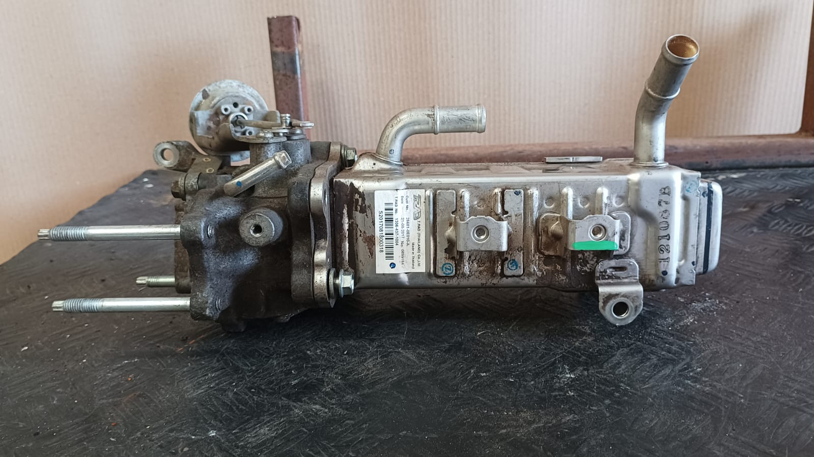 Enfriador de valvula egr toyota hilux